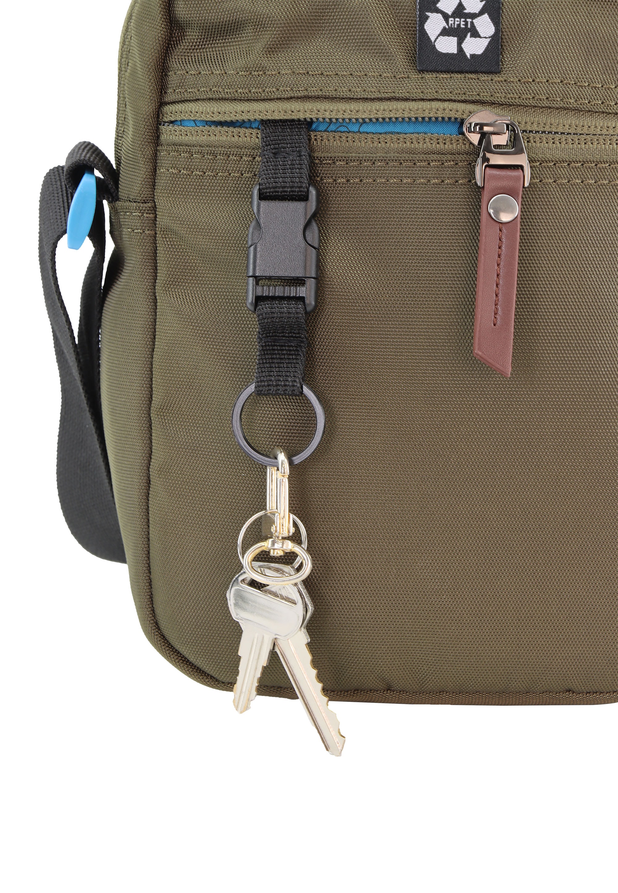 Discovery Schultertasche »Icon«, aus rPet Polyester-Material