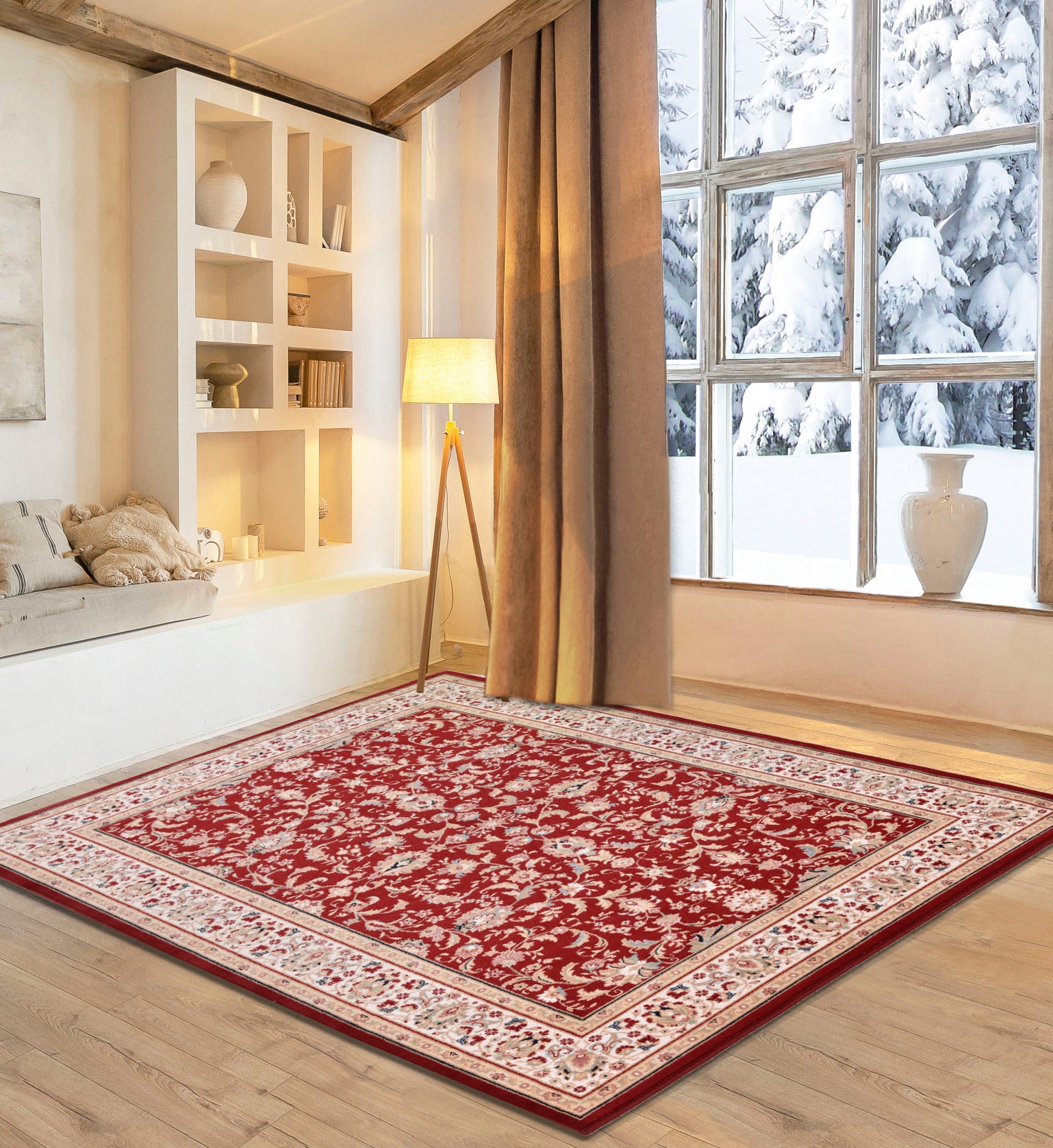 OTTO home Wollteppich "Oriental D2" rechteckig 10 mm Höhe reine Wolle, Orie günstig online kaufen