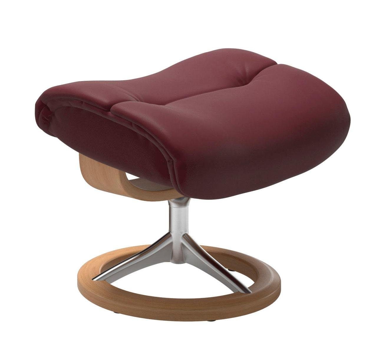 Thumbnail - Stressless Fußhocker "Sunrise", mit Signature Base, Gestell Eiche