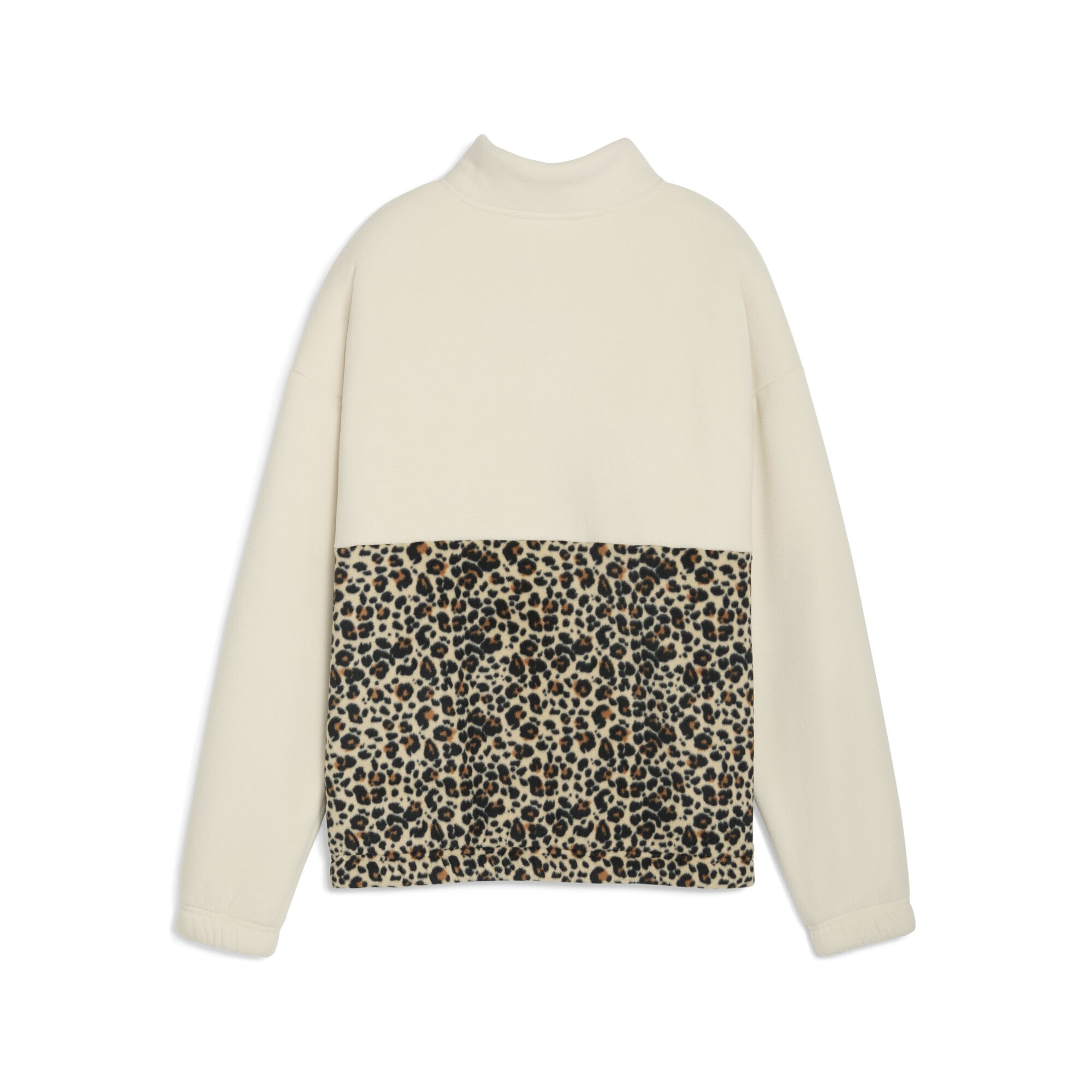 PUMA Sweatshirt »Essentials Relaxed Crew Sweatshirt mit Animal-Print Damen«