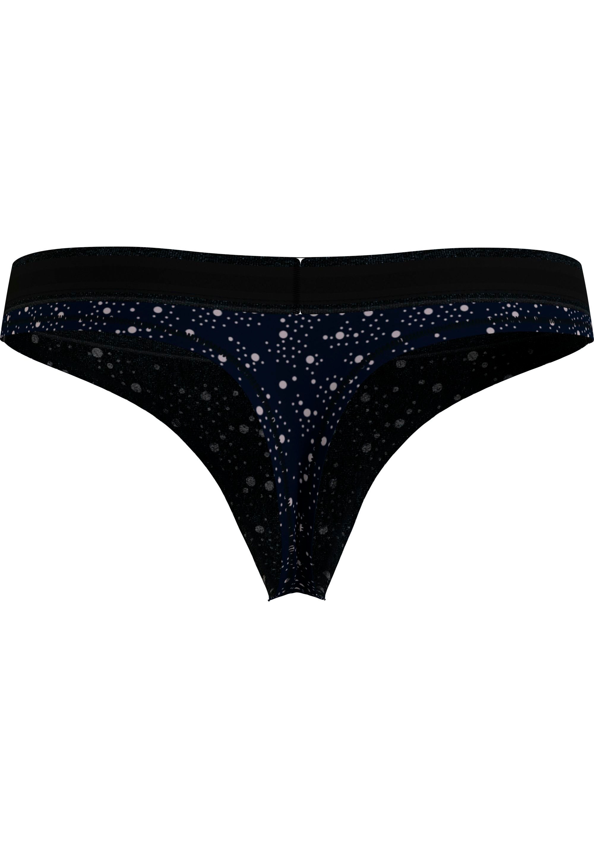 Tommy Hilfiger | PRINT«, und Underwear BAUR mit modischem Logobund T-String »THONG Labelflag