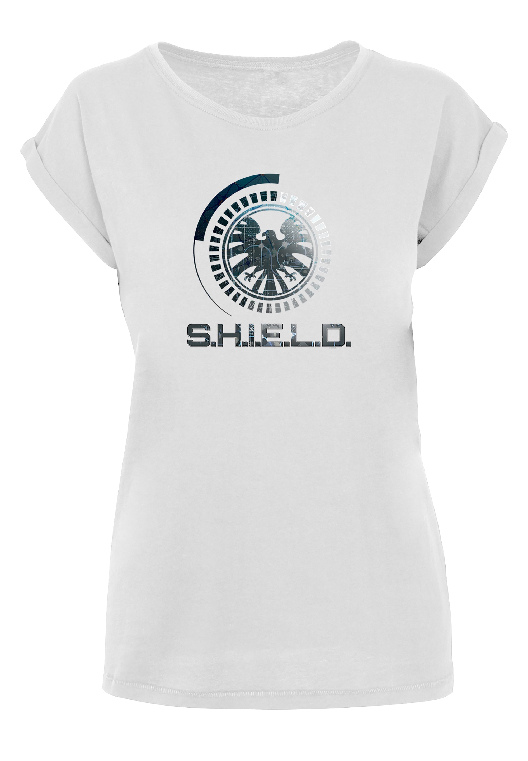 F4NT4STIC T-Shirt »Marvel Avengers Shield Circuits«, Damen,Premium Merch,Regular-Fit,Kurze Ärmel,Logo Print