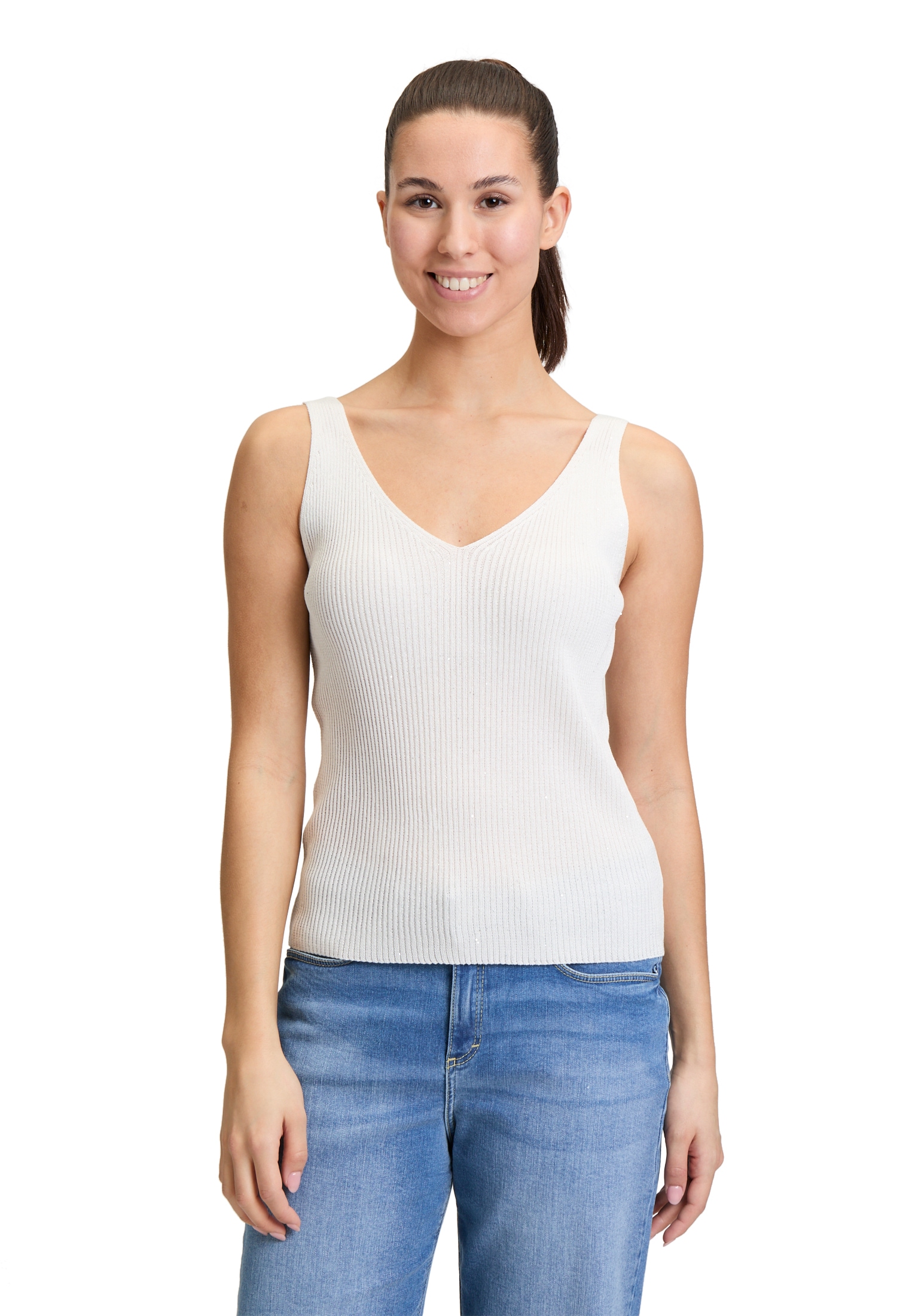 Cartoon Trägertop "Cartoon Damen Strick-Top mit schmalen Trägern", Material günstig online kaufen