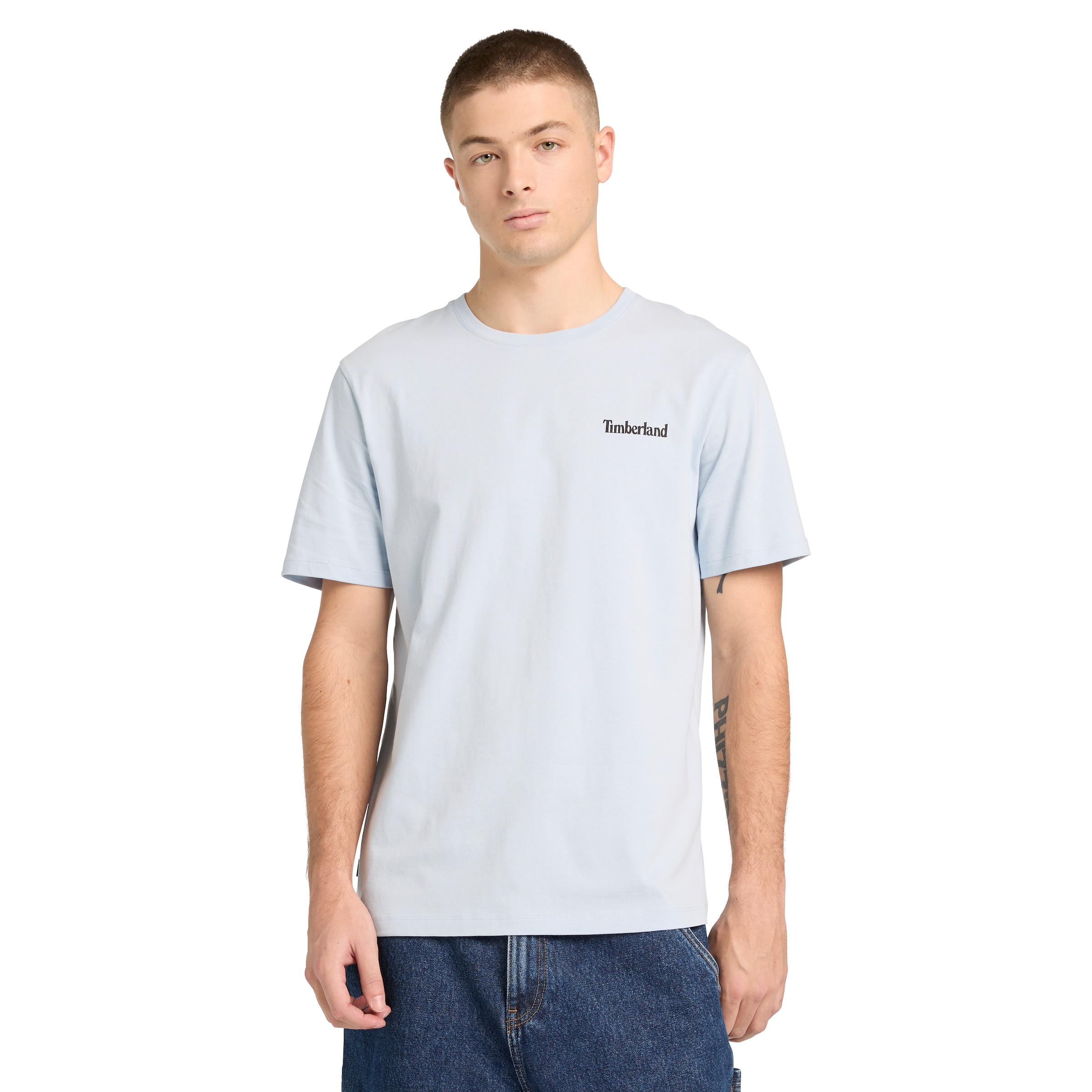Timberland "Bear Graphic ShortSleeve Tee" Kurzarmdesign, aus Baumwolle, bequeme Passform