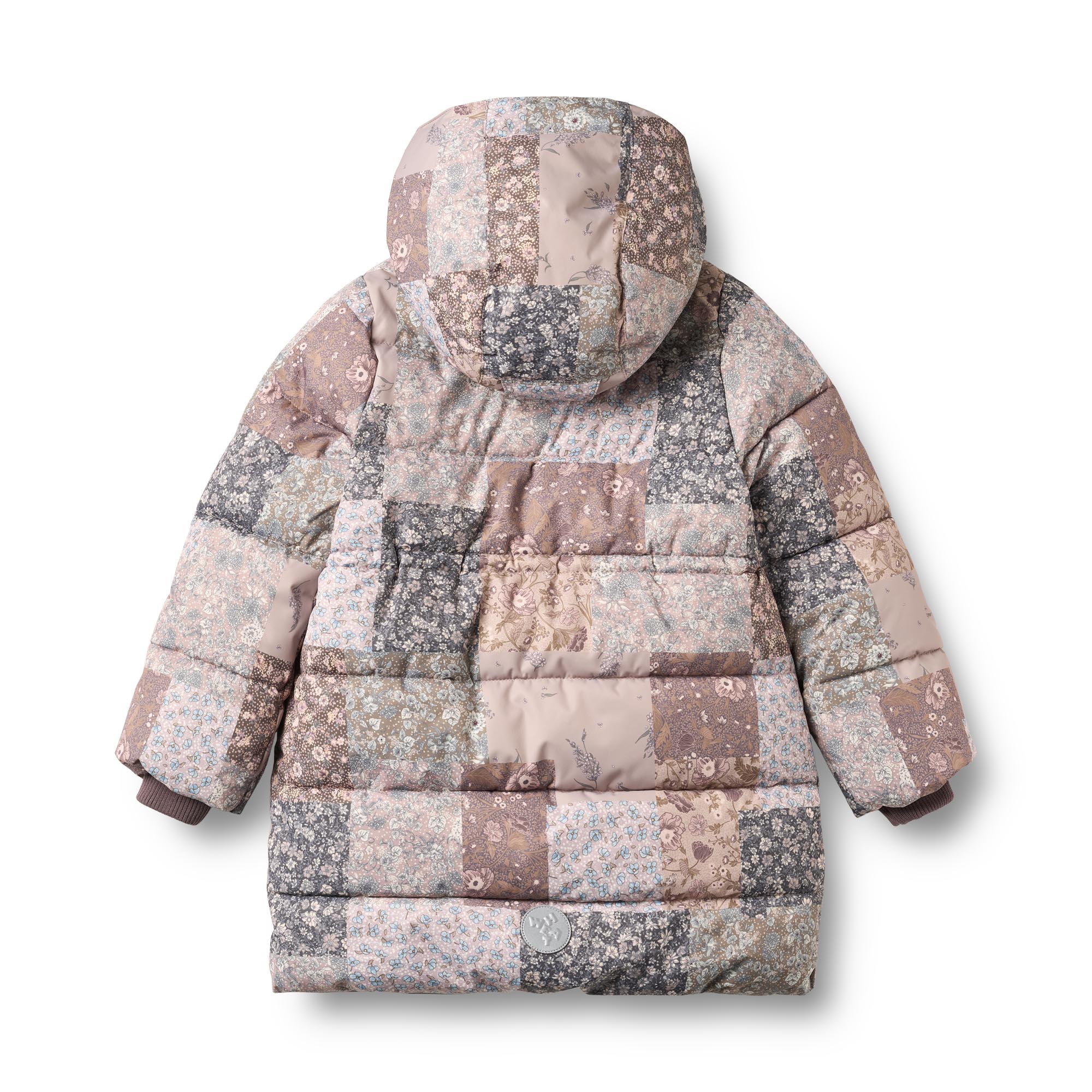 WHEAT Steppjacke "Puffer Coat Yrsa" mit Kapuze Kunstfaser, wasserdicht, atmungsaktiv, Reflektor, abnehmbare Kapuze