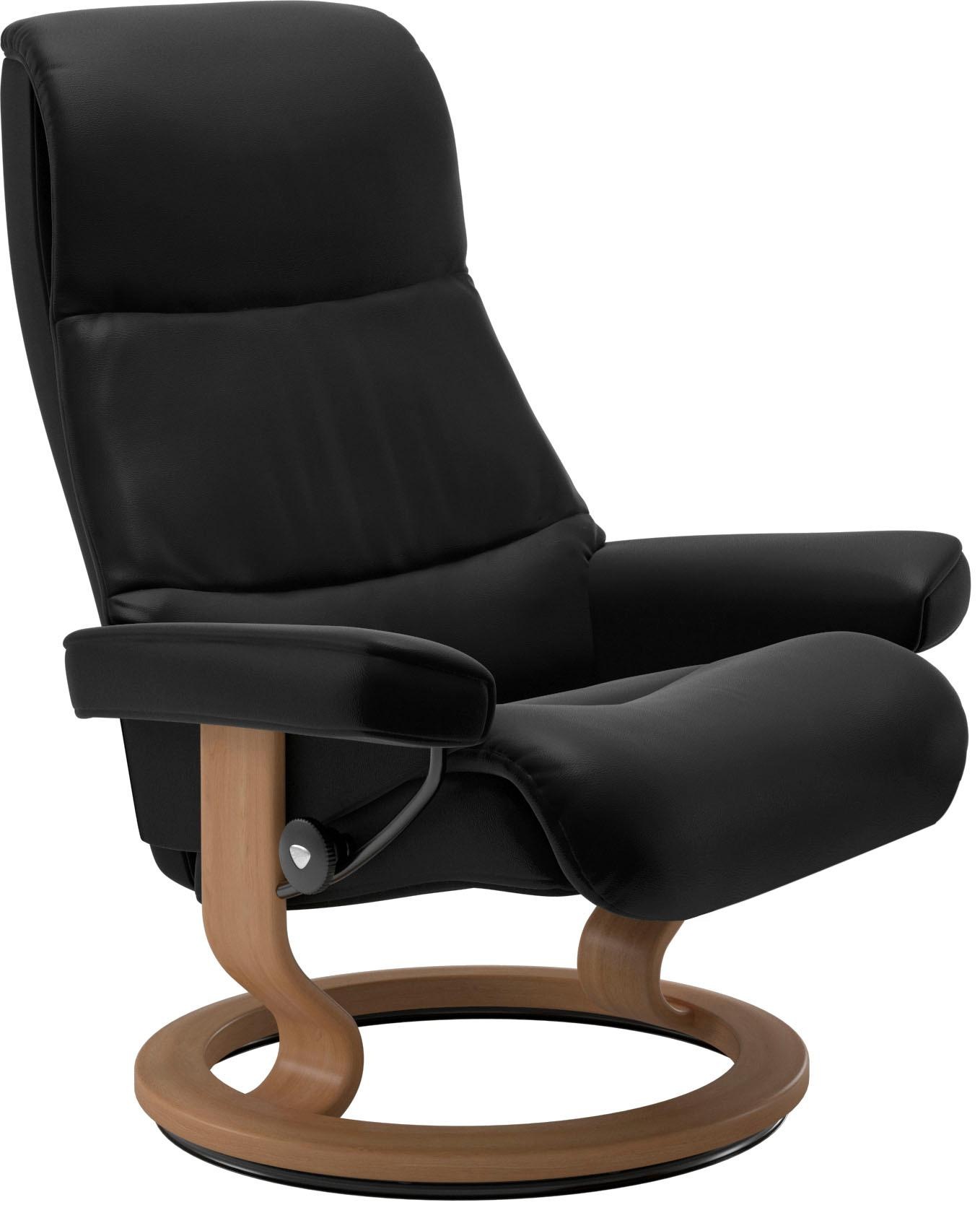 Stressless Relaxsessel "View" Set, Relaxsessel mit Hocker, mit Classic Base günstig online kaufen