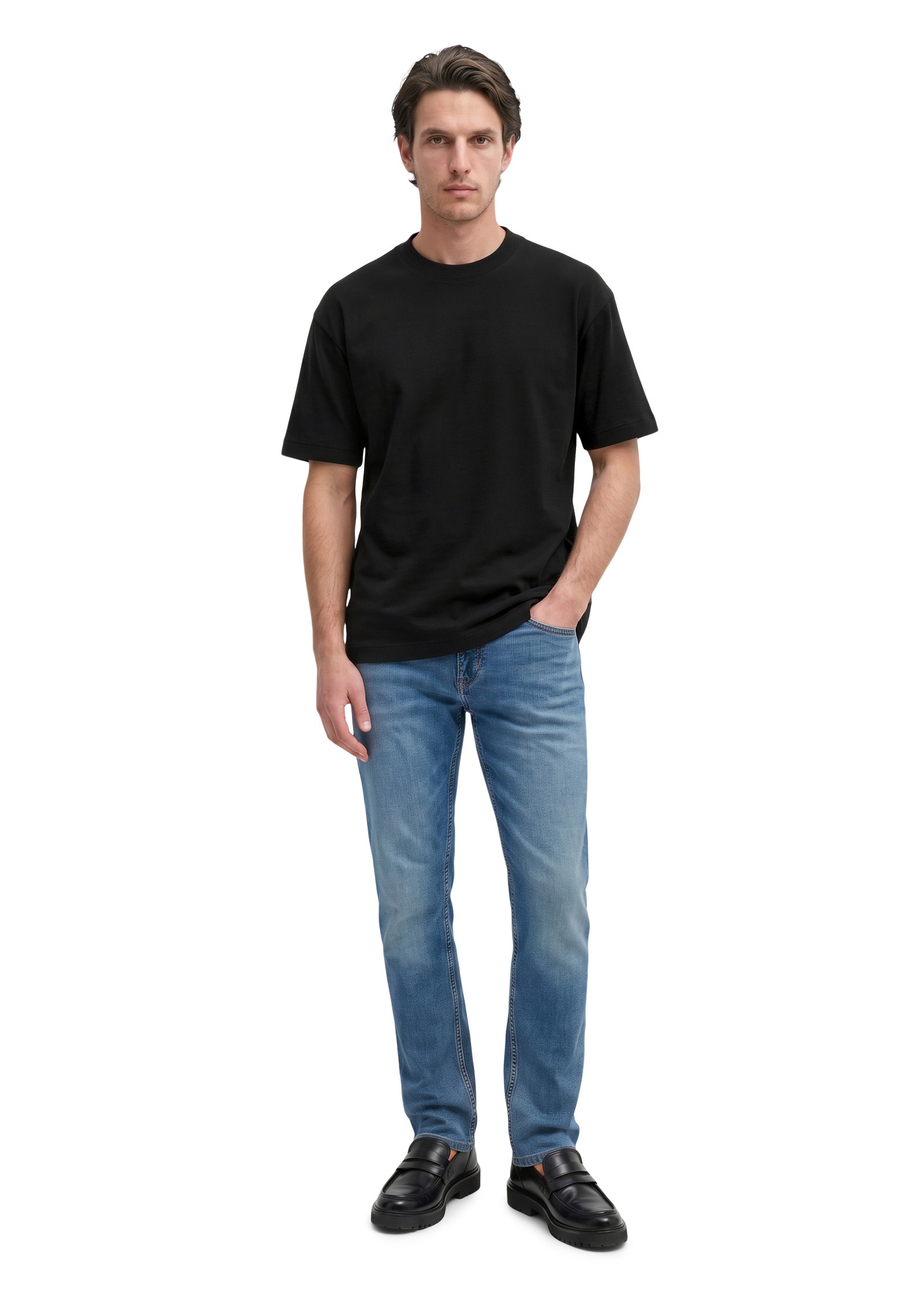 Marc O'Polo T-Shirt »aus schwerem Bio-Baumwoll-Jersey«