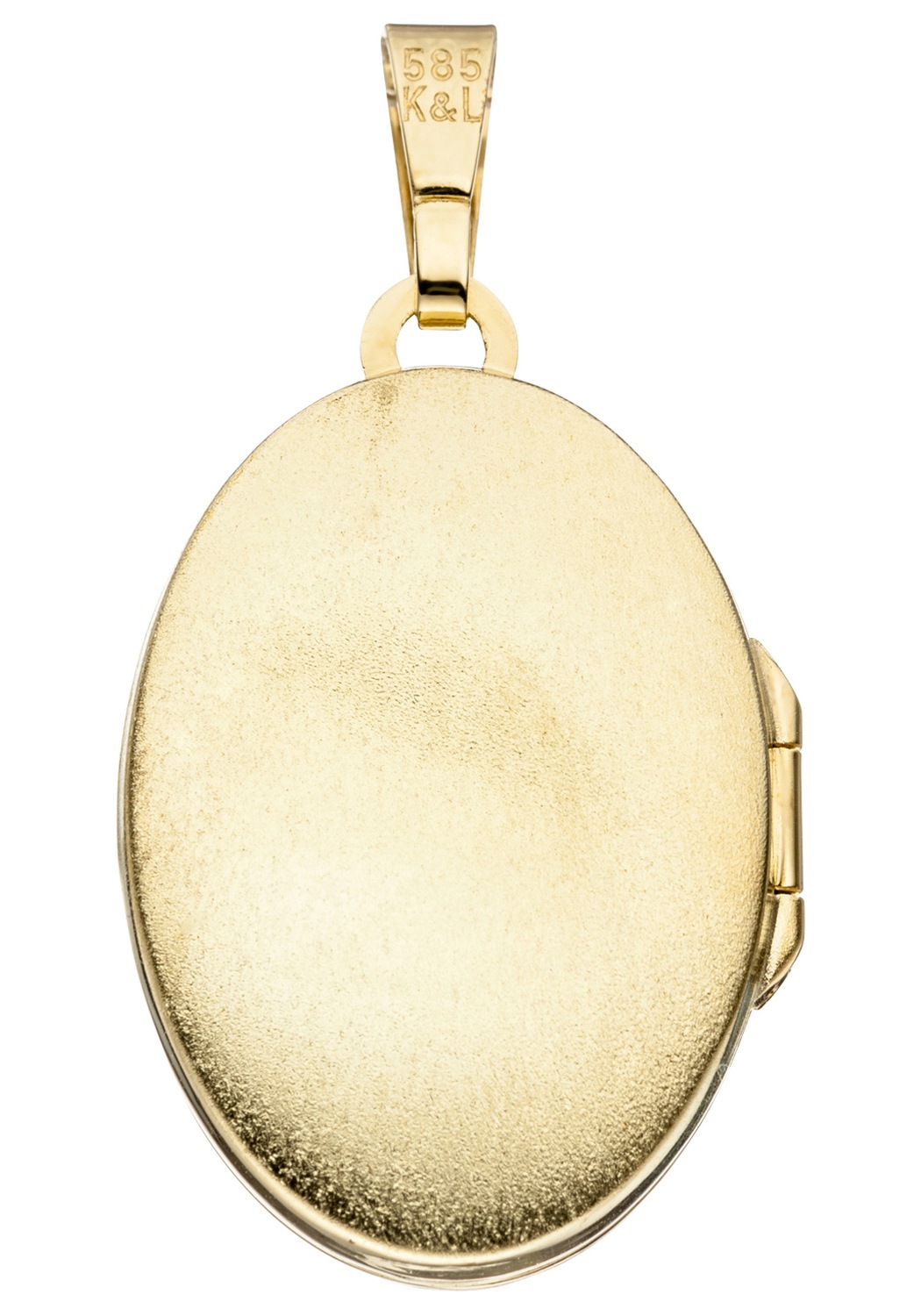 JOBO Medallionanhänger »Anhänger Medaillon oval«, 585 Gold