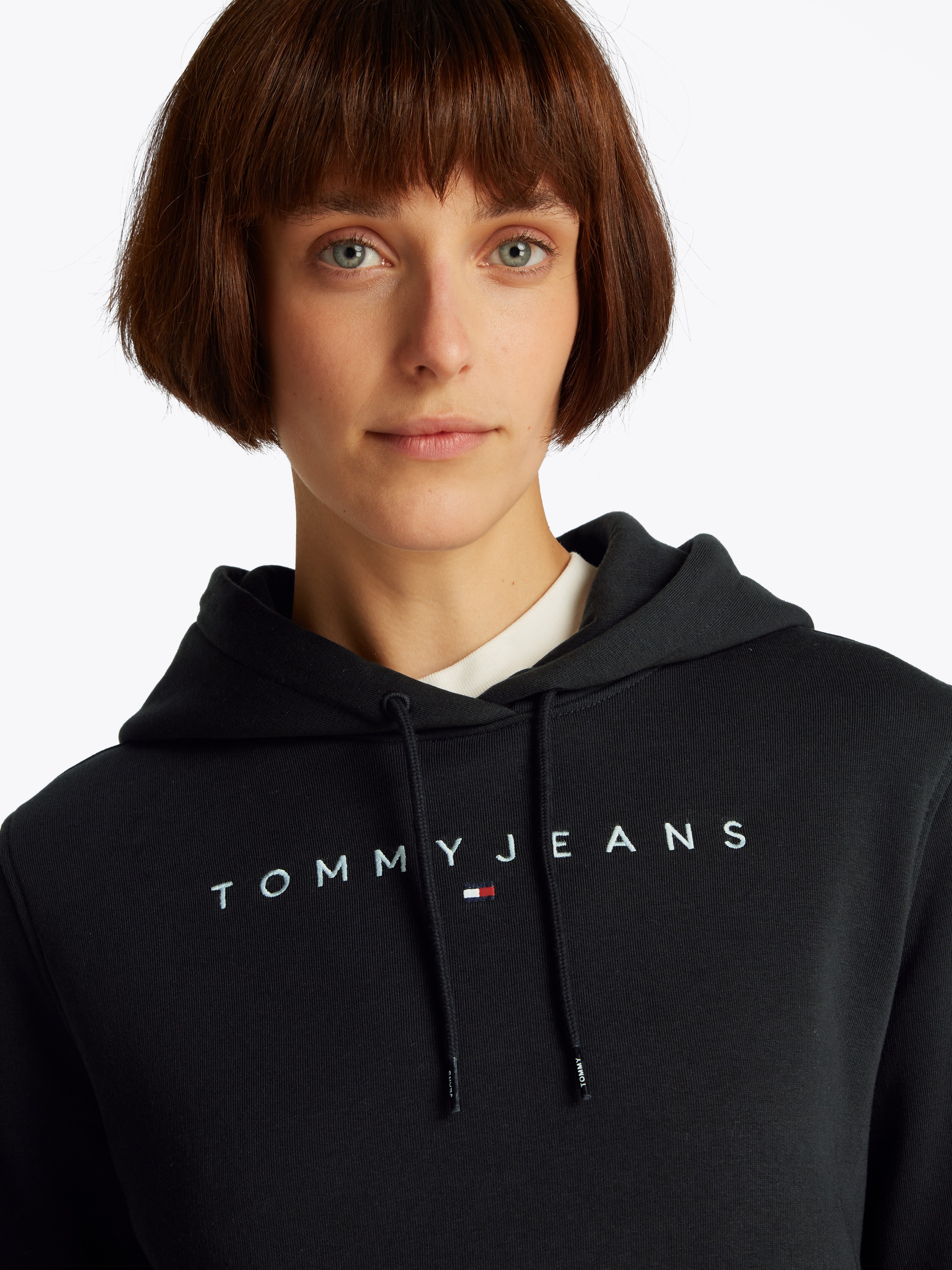 Tommy Jeans Curve Kapuzensweatshirt "TJW REG TONAL LINEAR HOODIE EXT", in G günstig online kaufen