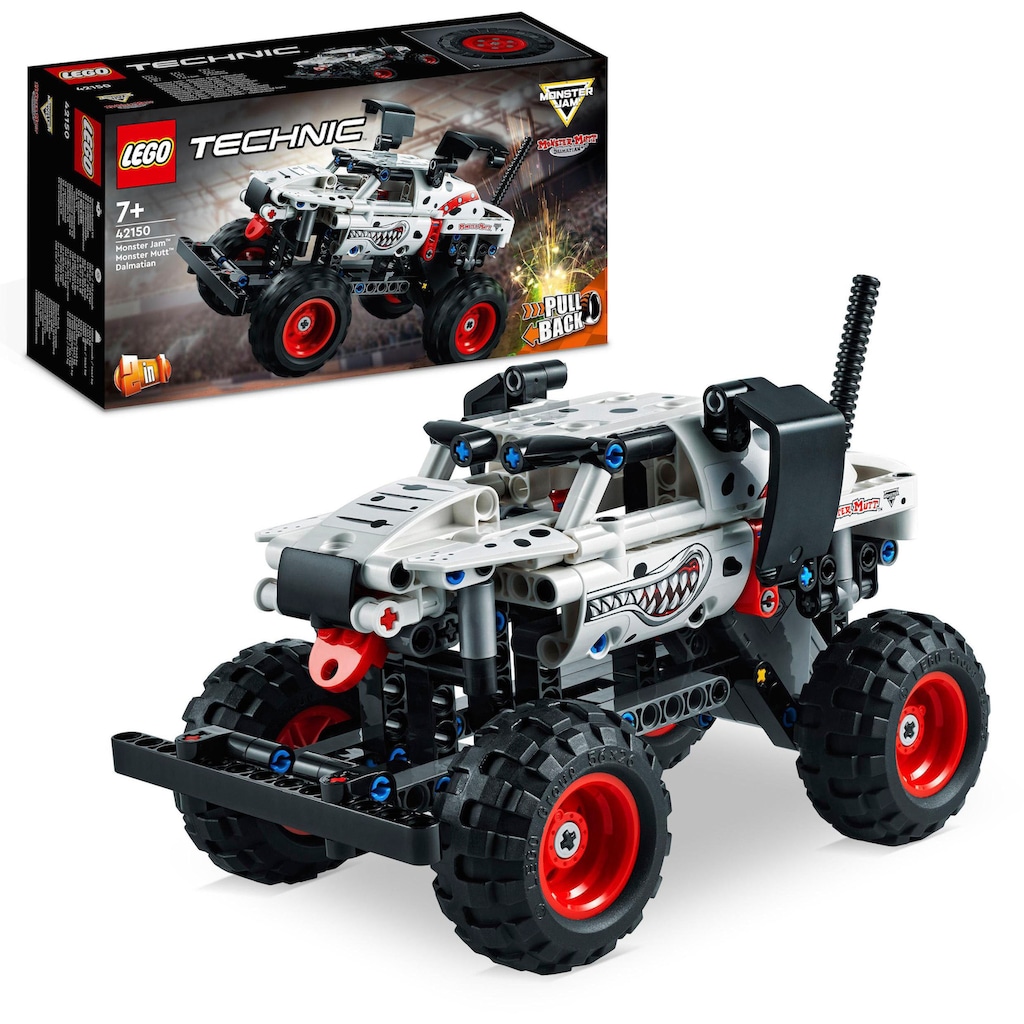 LEGO® Konstruktionsspielsteine »Monster Jam™ Monster Mutt™ Dalmatian (42150), LEGO® Technic«, (244 St.)