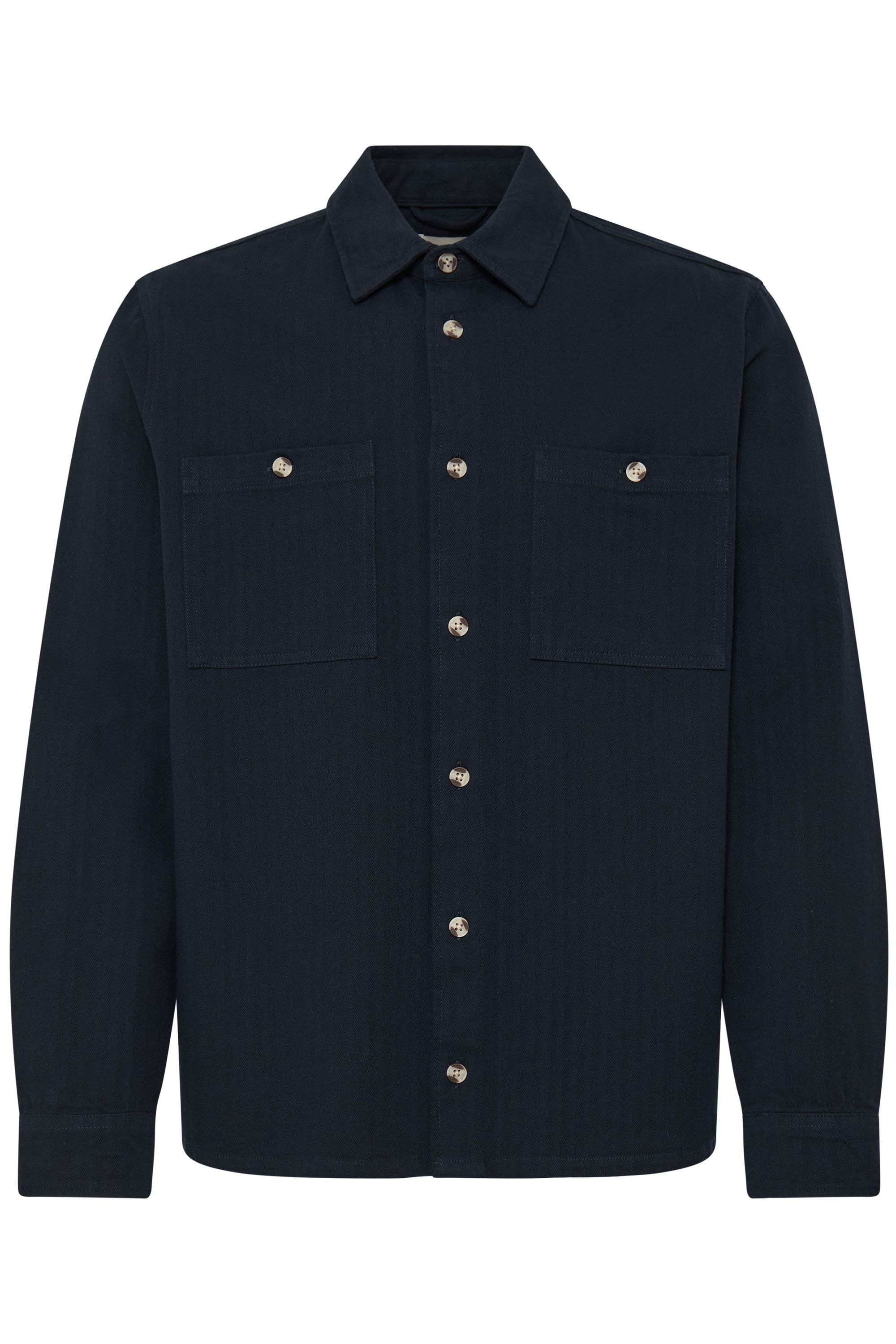 Blend Hemdjacke "BHDenny" ohne Kapuze Basic Overshirt mit Brusttaschen günstig online kaufen