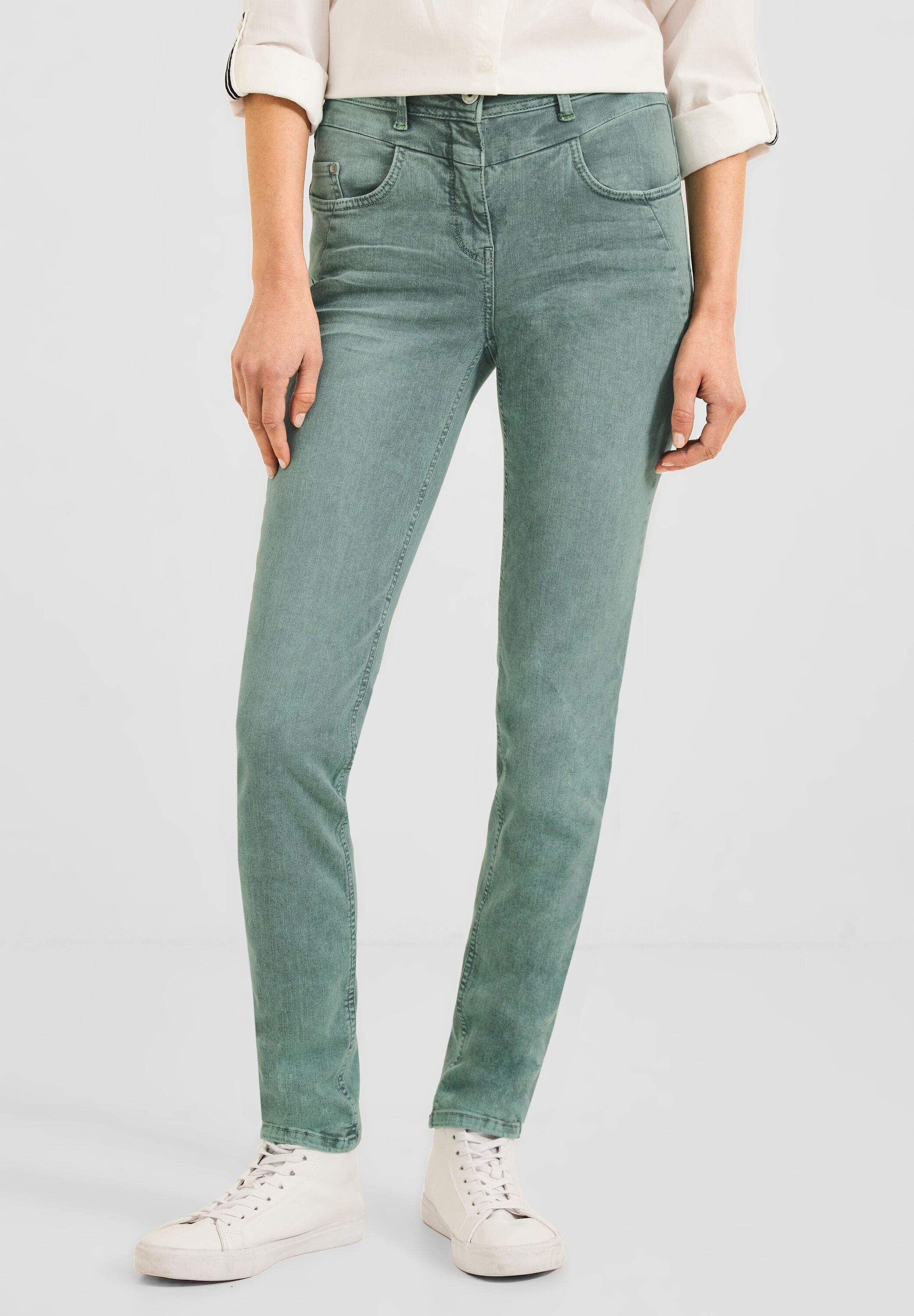 Cecil Gerade Jeans, 5-Pocket-Style