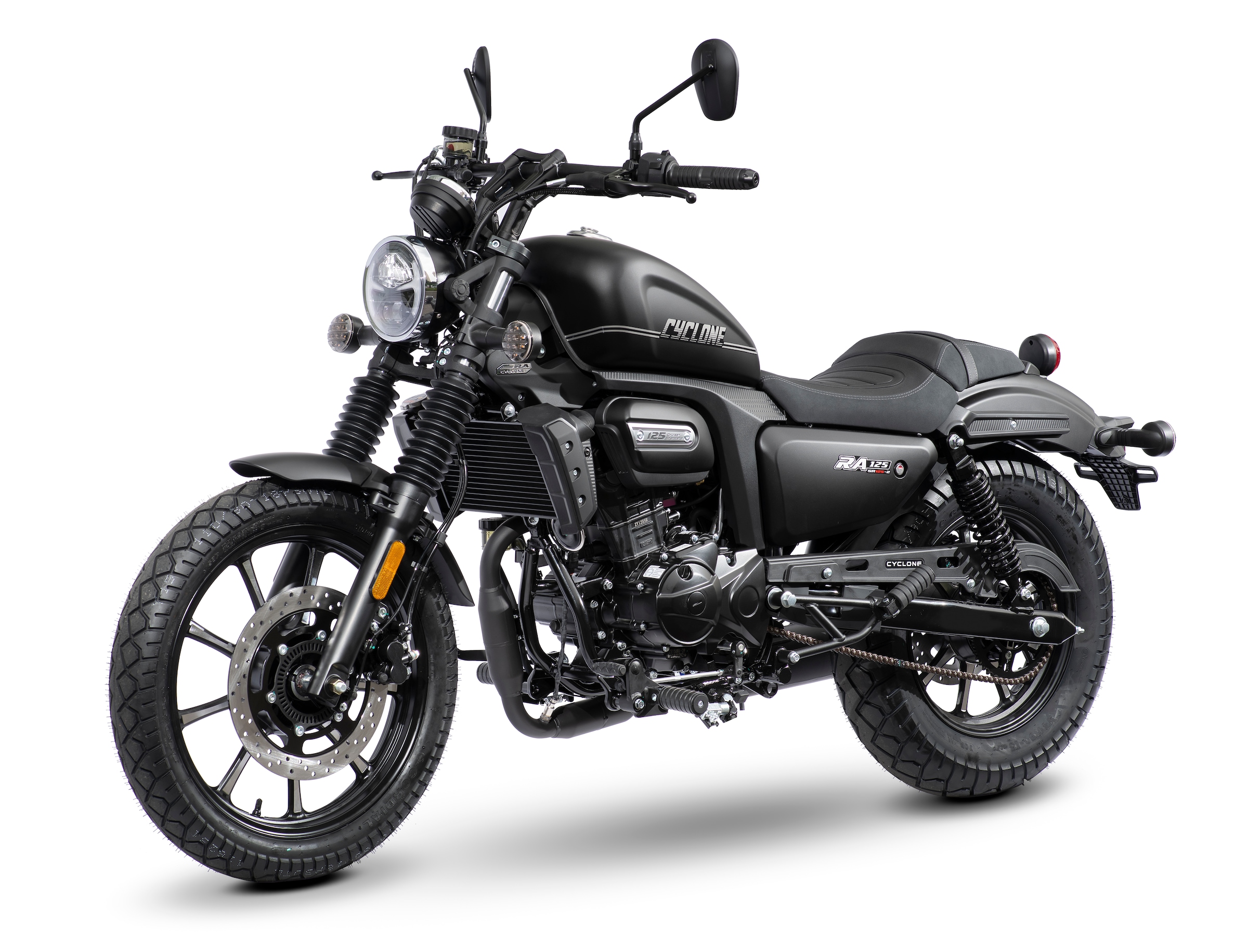 Cyclone Motorrad »RA125 Plus, 125, E5+, Cruiser« 124 cm³ 99 km/h Euro 5+ 15 11 kW, 15 PS, ABS, 125er Chopper, digitales Cockpit