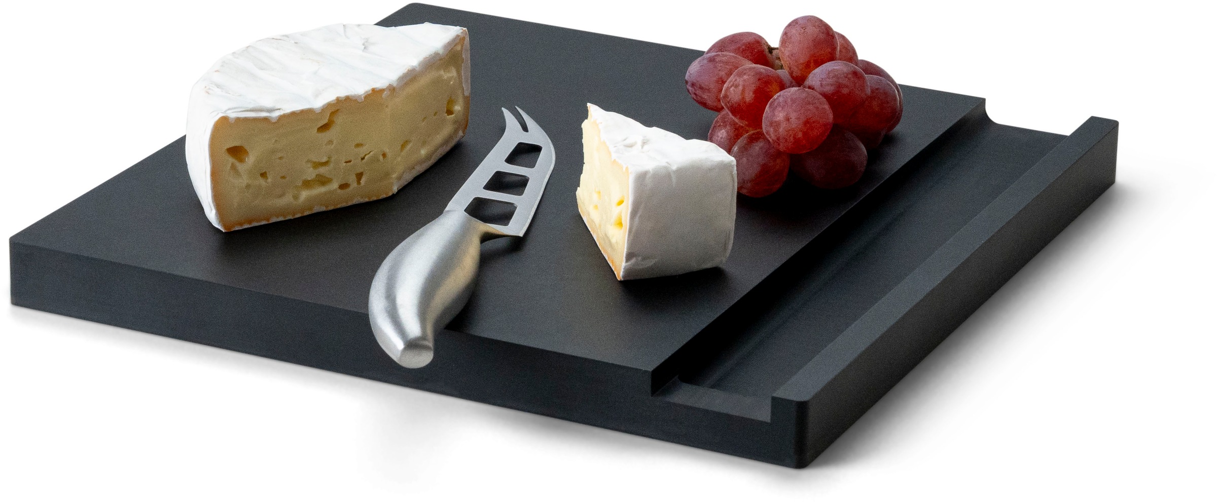 Continenta Käsebrett "mit Messer, Duracore schwarz" hochwertige Verarbeitun günstig online kaufen