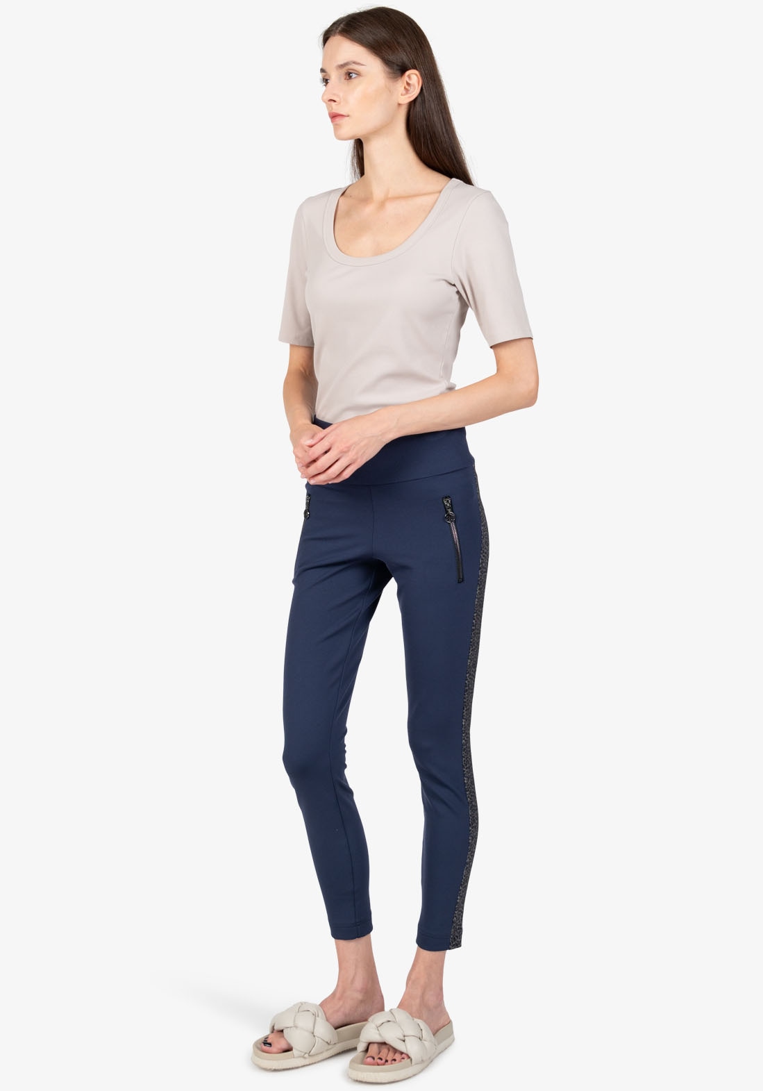 Sportalm Kitzbühel Leggings, mit seitlichem Streifeneinsatz