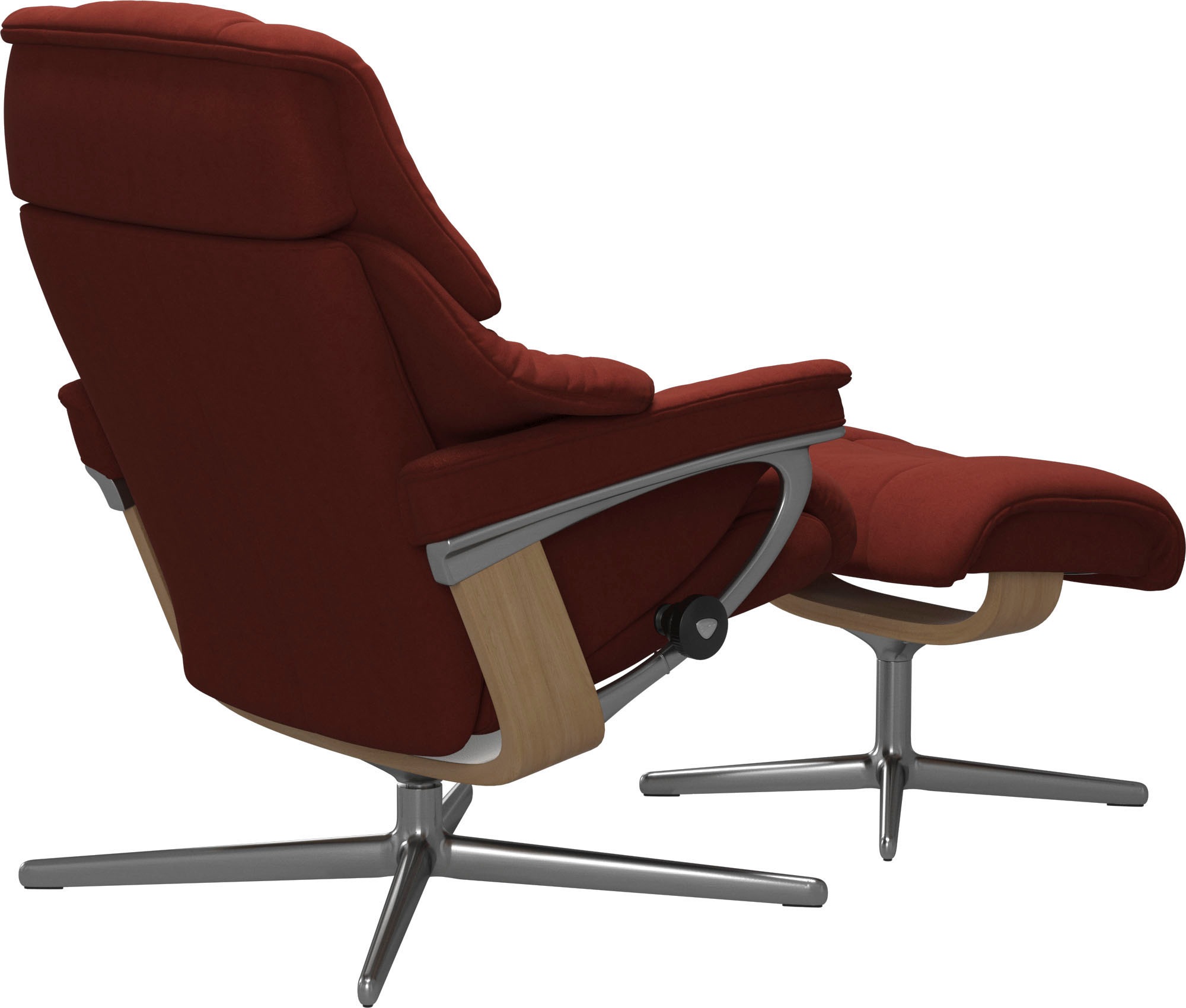 Stressless® Fußhocker »Reno«, mit Cross Base, Größe S, M & L, Holzakzent Eiche