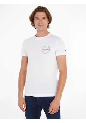 T-Shirt »HILFIGER ROUNDLE TEE«