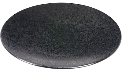 Lambert Servierplatte »Kaori«, (Set, 2 tlg.), Ø 34,5 cm, handgefertigt, schwarz-metallic kaufen