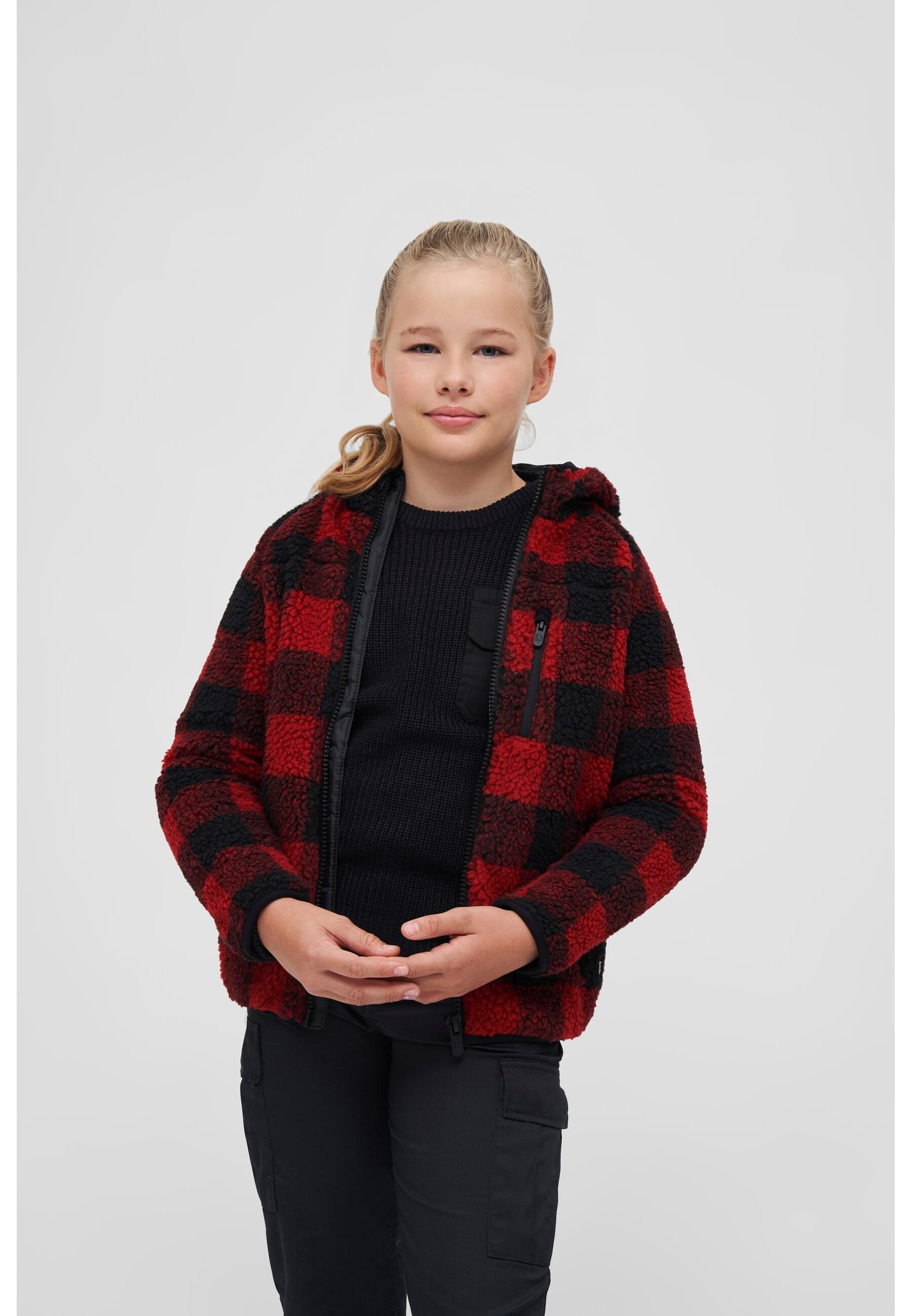 Brandit Allwetterjacke »Brandit Damen Kids Teddyfleecejacket Hood«, (1 St.), mit Kapuze