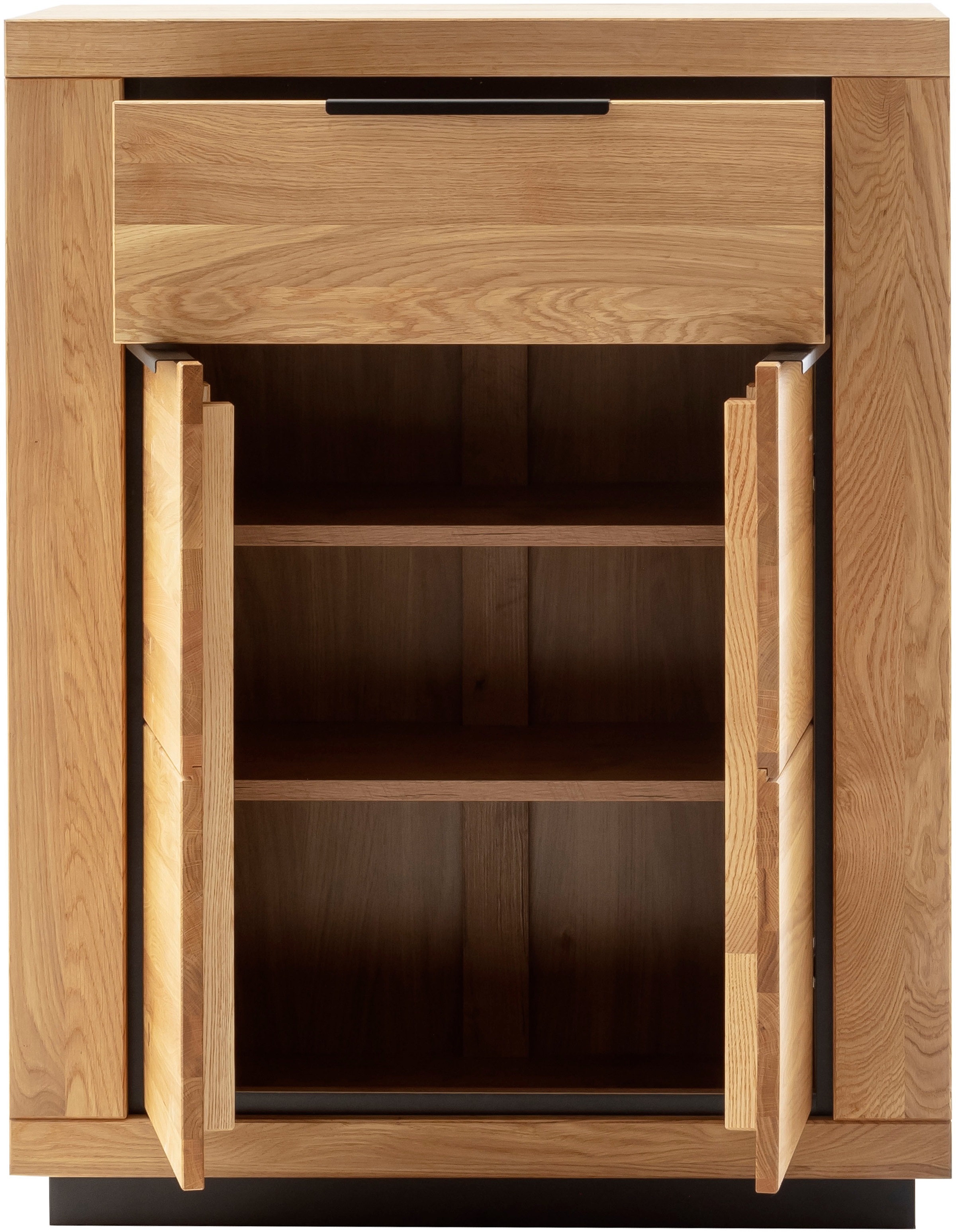 MCA living Schuhschrank »Greno Kommode«, (1 St.), 2 Holztüren, 1 Schubkasten, FSC-Mix