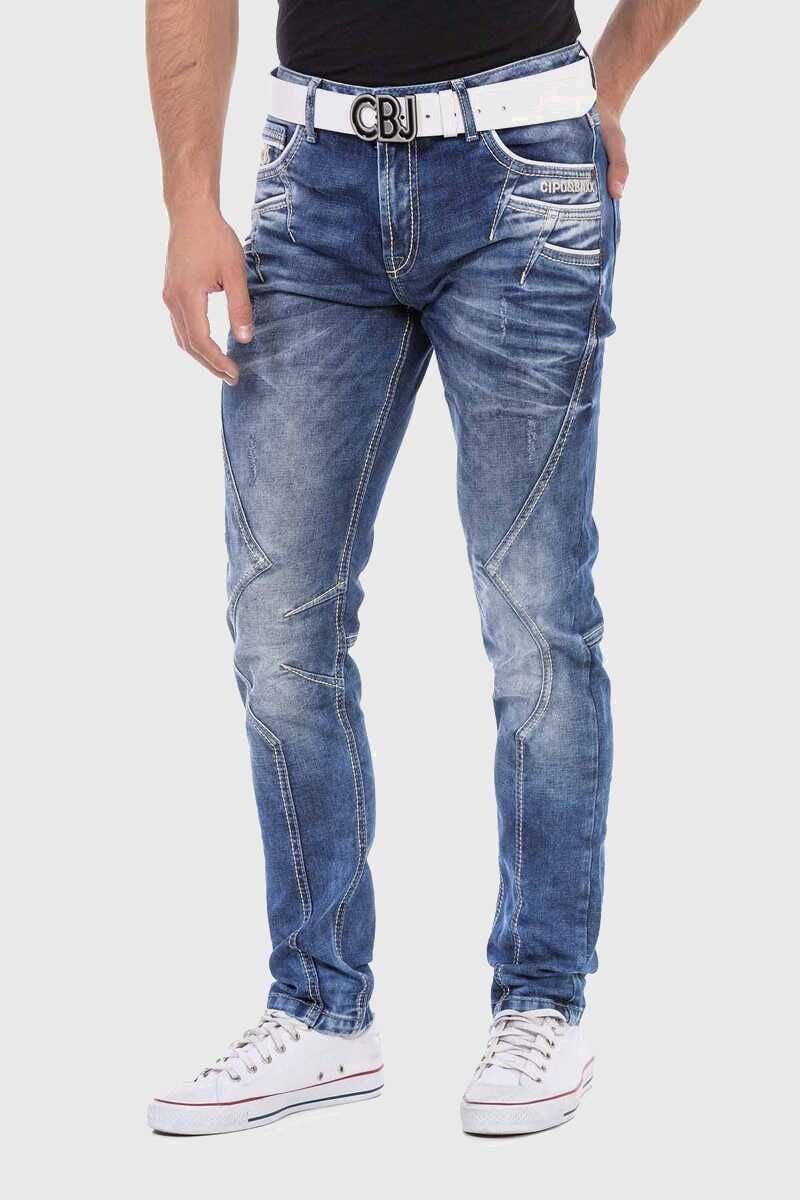 Cipo & Baxx Straight-Jeans »Jeans«, im trendigen Design