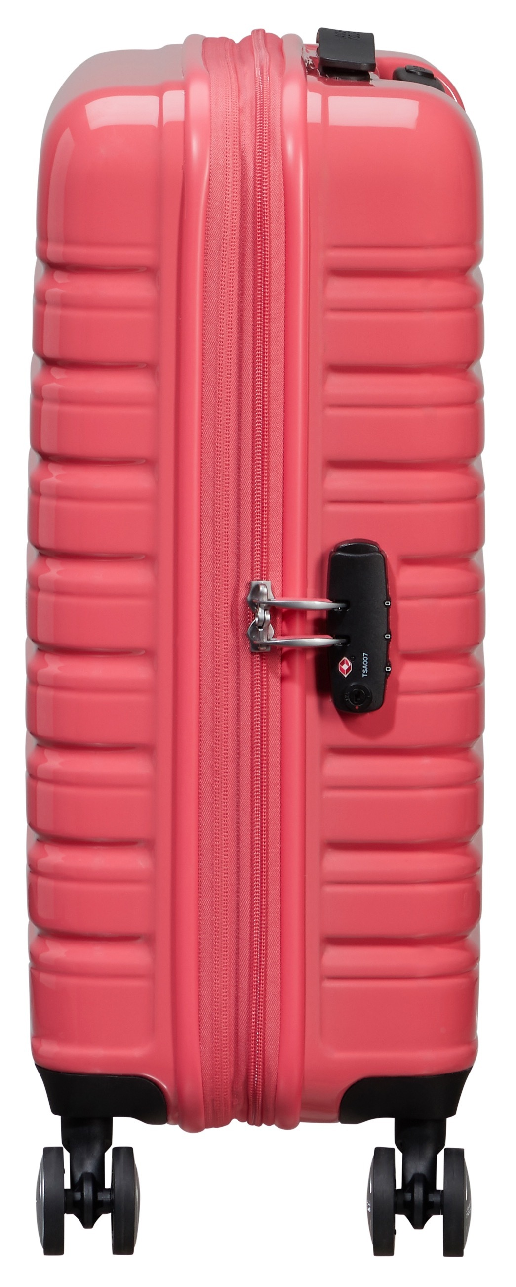 American Tourister® Handgepäck-Trolley »FLASHLINE POP Suitcase 55«, 4 St. Rollen, Handgepäck-Koffer Reisegepäck Koffer TSA-Zahlenschloss