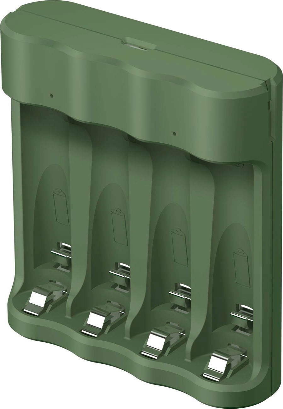 GP Batteries Akku-Ladestation »USB-Akkuladegerät B421 inkl. 4x ReCyko AAA Akkus je 850 mAh«