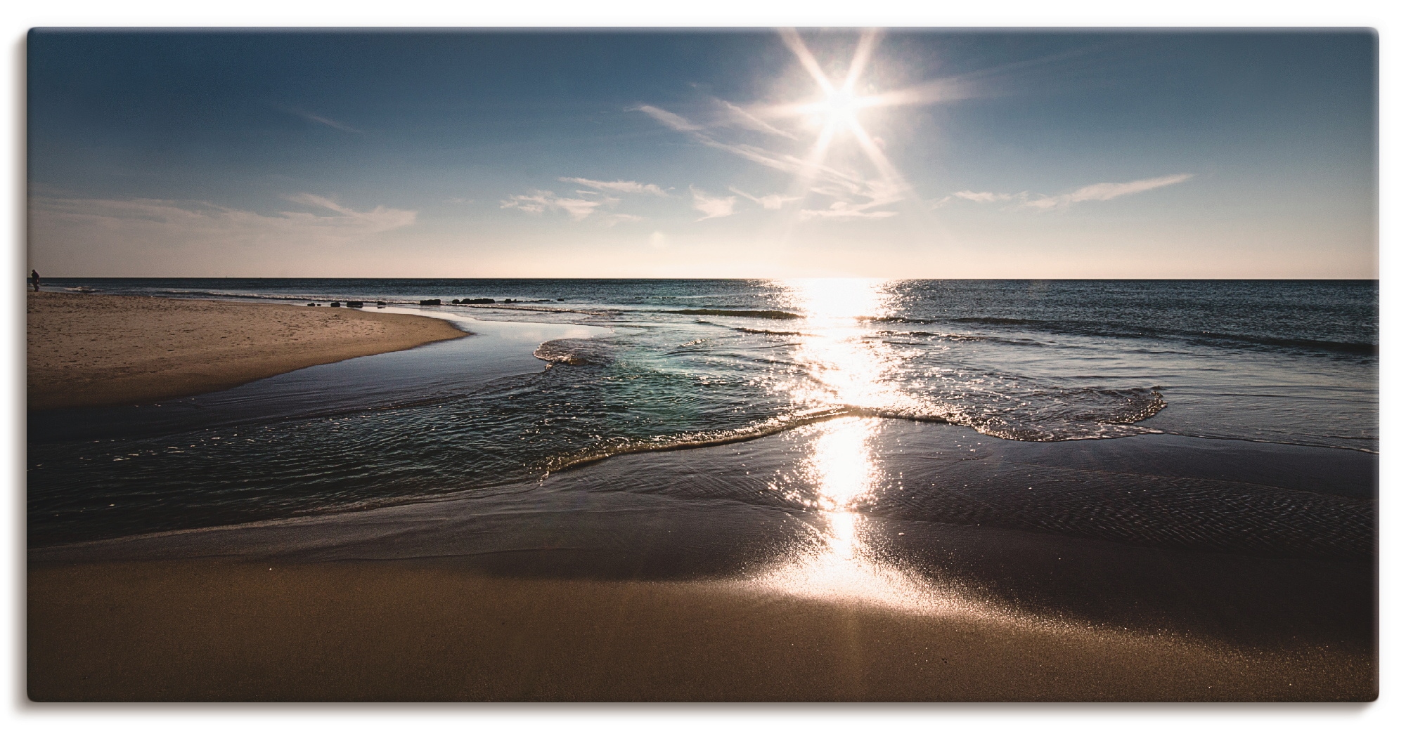 Artland Wandbild "Sylt IV", Strand, (1 St.), als Leinwandbild, Poster, Wandaufkleber in verschied. Größen