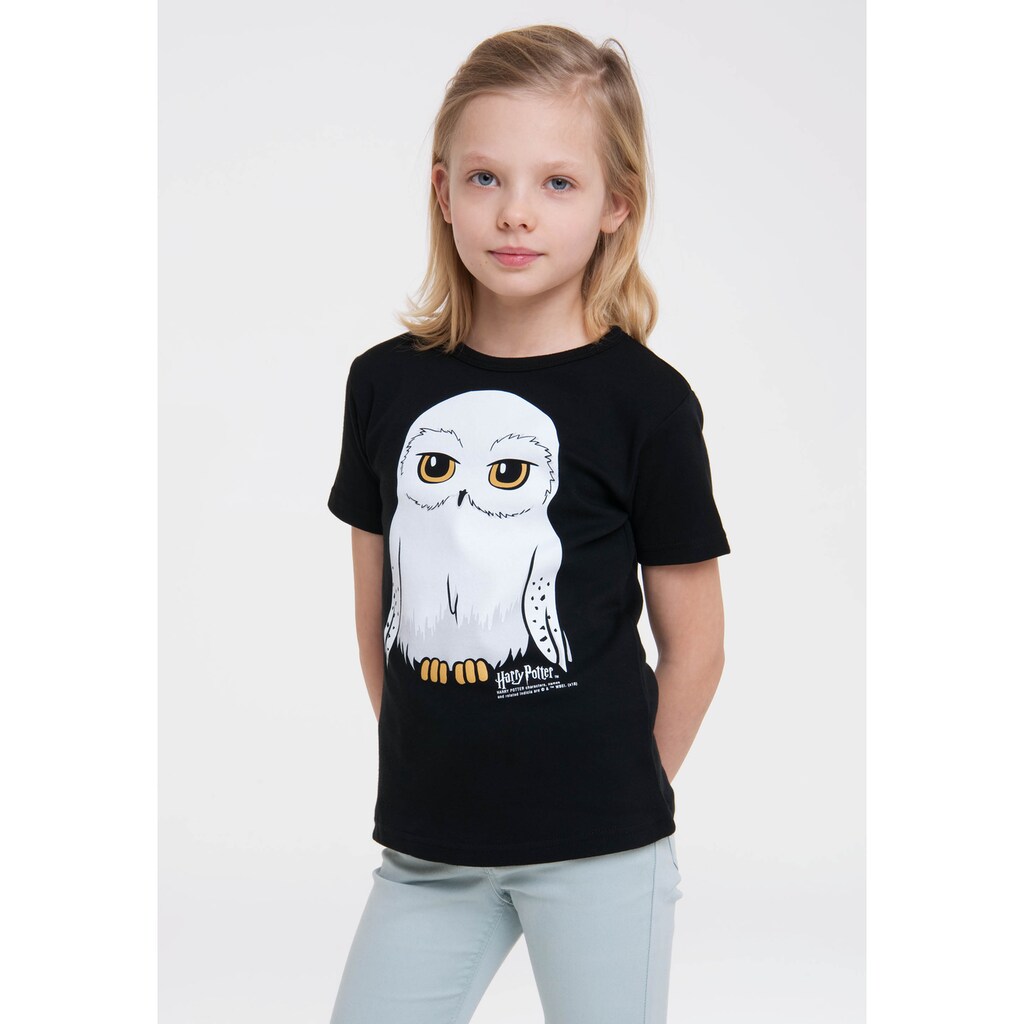 LOGOSHIRT T-Shirt »Harry Potter - Hedwig«