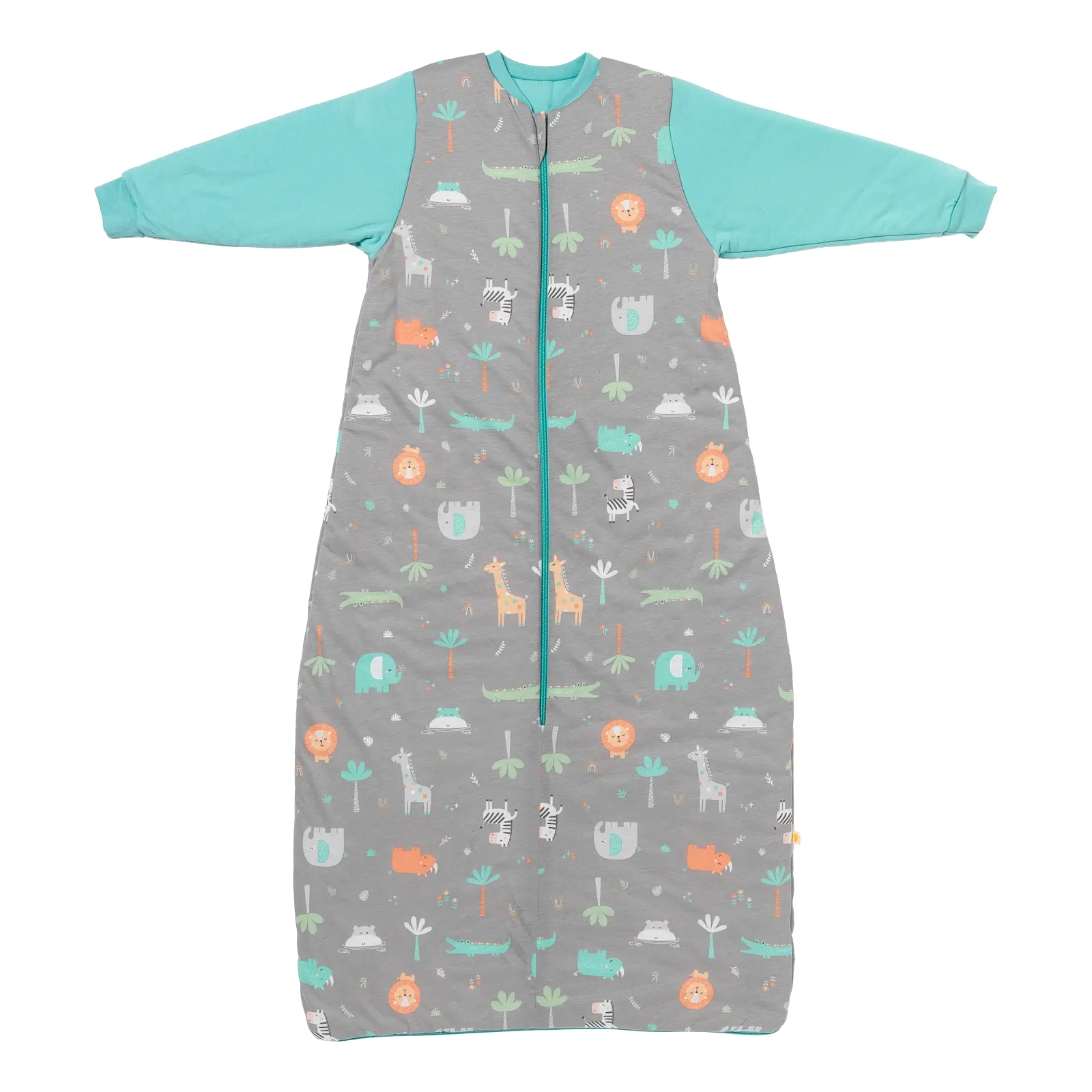 SCHLUMMERSACK Babyschlafsack "Schlafsack ohne Füßen 3.5 Tog", L: 150cm, grau, Schlafsäcke