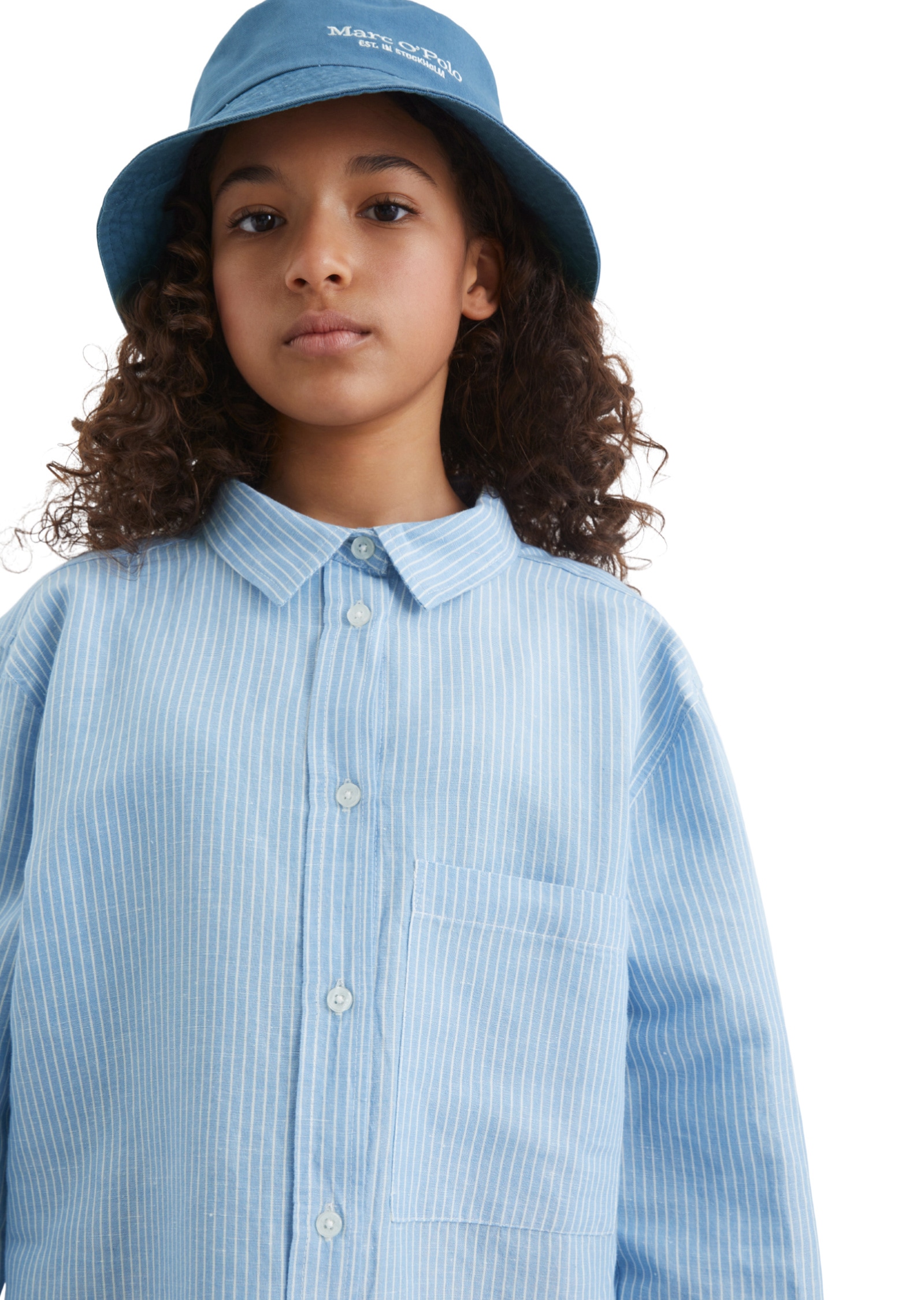 Marc O'Polo Sweatkleid »aus Leinen und Bio-Baumwolle«