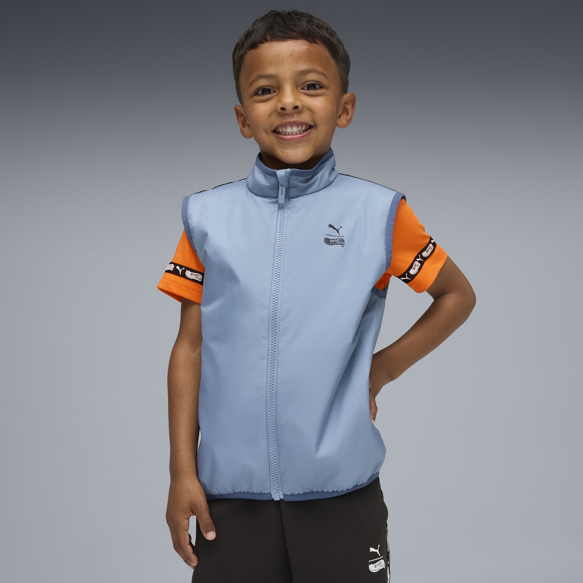 PUMA Allwetterjacke »PUMA x HOT WHEELS™ MONSTER TRUCKS Weste Jungen«