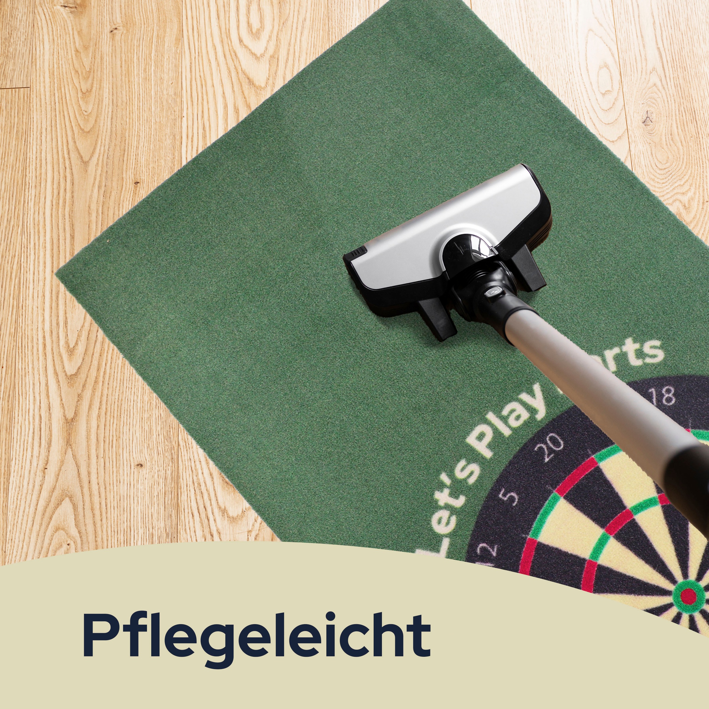 Primaflor-Ideen in Textil Teppich »DART«, rechteckig, Dartmatte mit offiziellem Spielabstand 237 cm, rutschhemmend