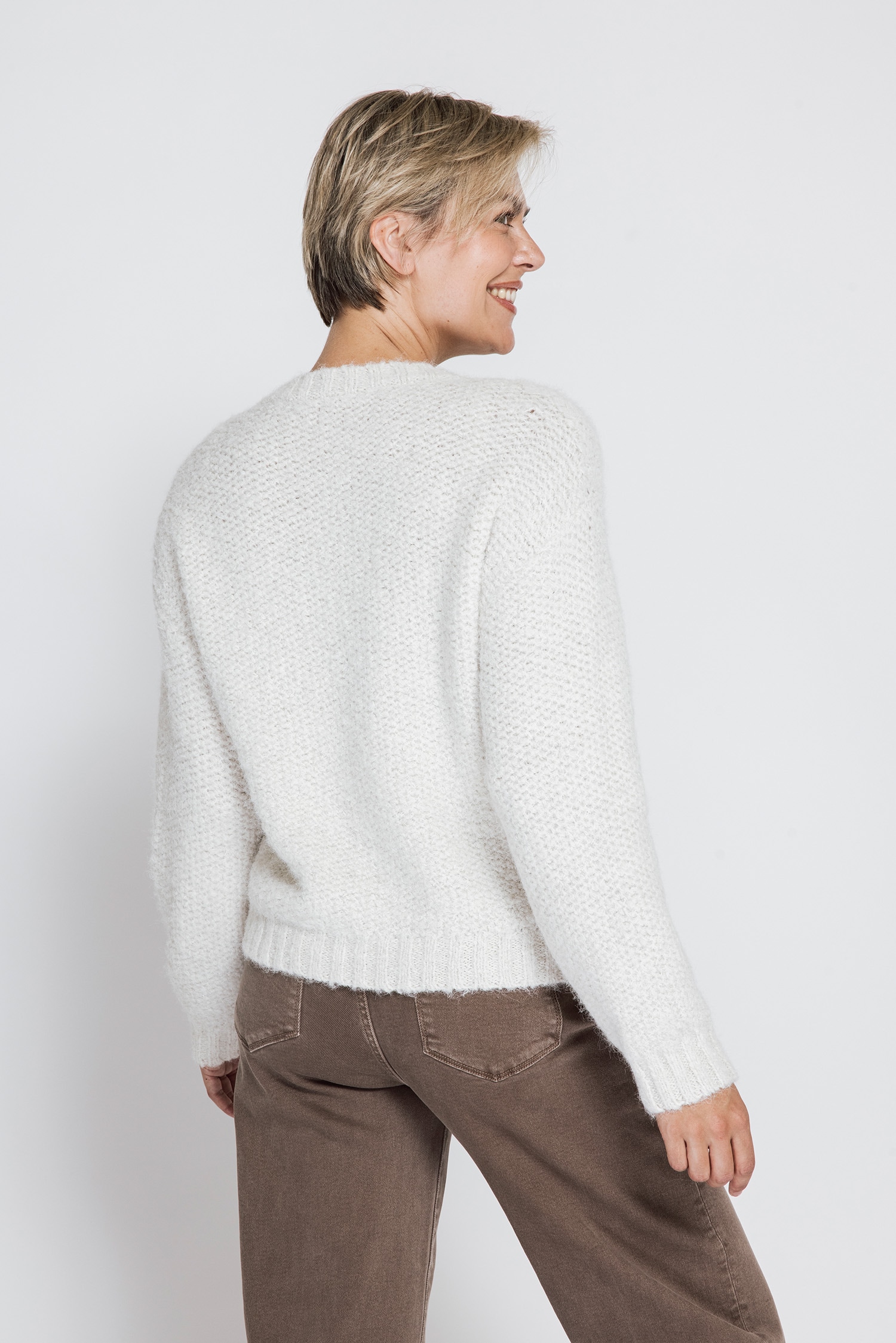 Zhrill Strickpullover »USSA« Rundhals / Bequeme Passform