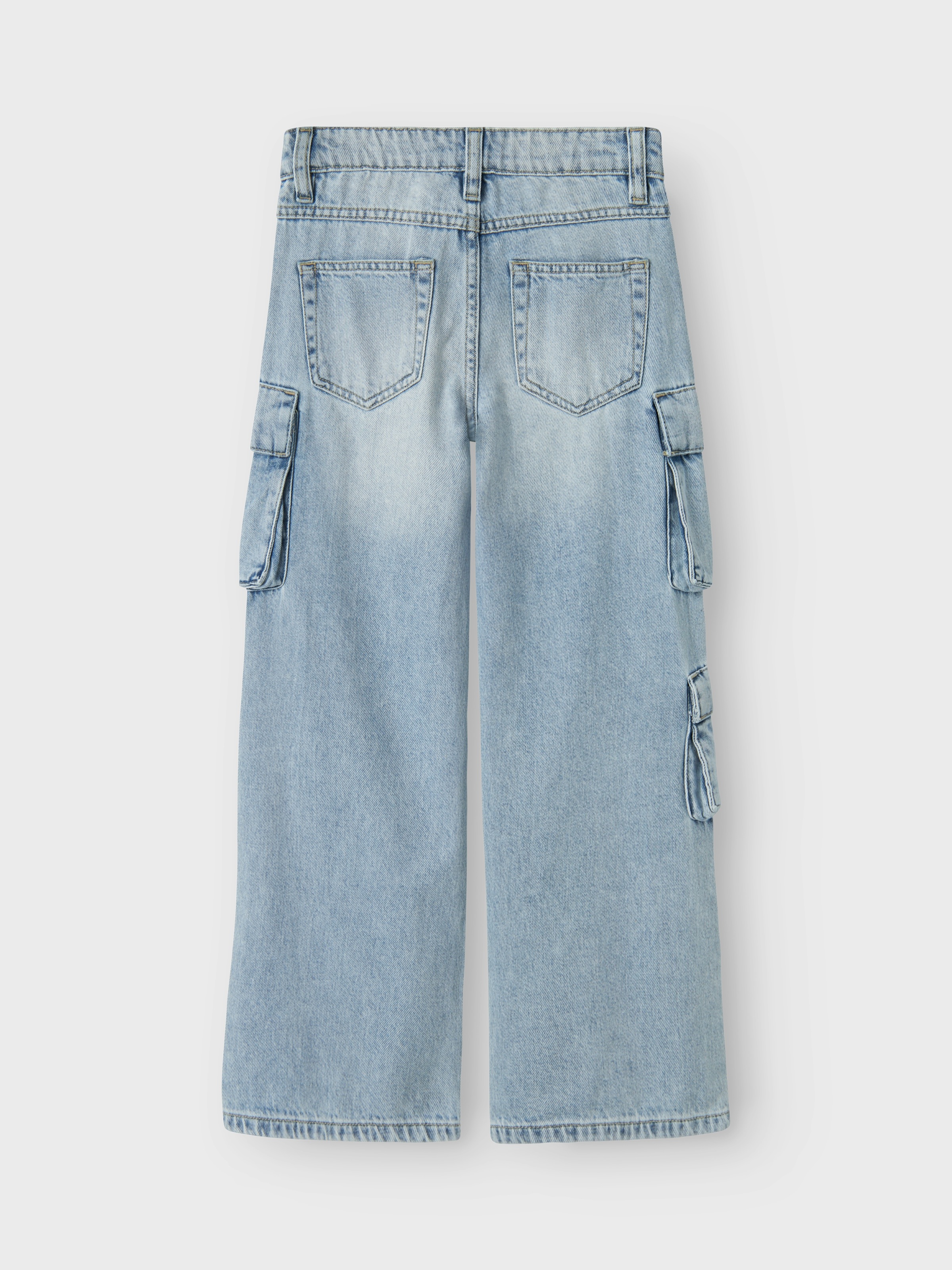 Name It Bella 8772 Cargo Jeans Light Blue 11 Years Girl 3