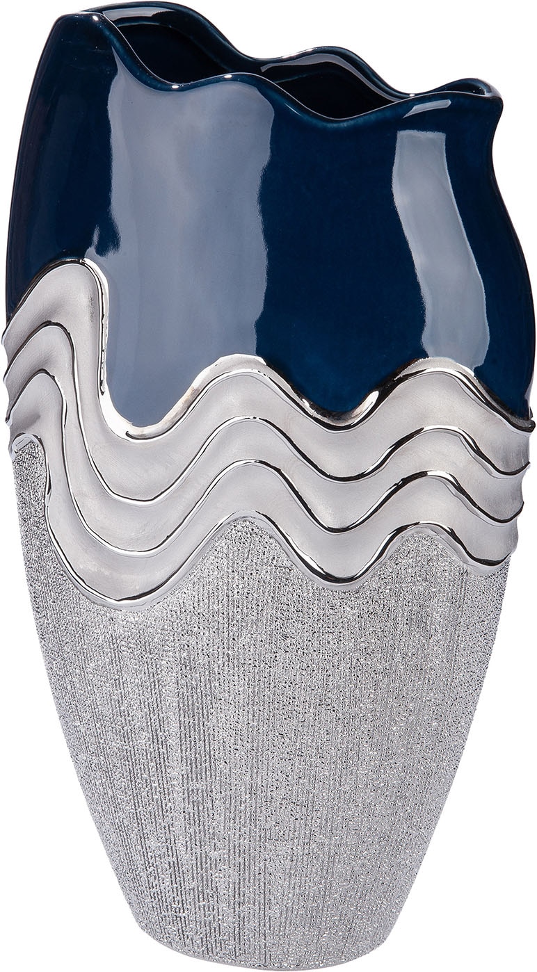 GILDE Tischvase "Vase Wavy"