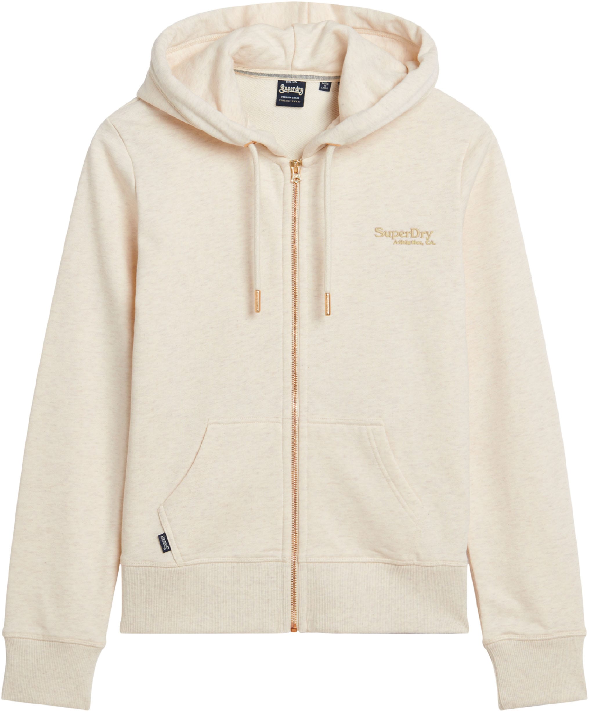 Superdry Kapuzensweatjacke »SU-ESSENTIAL LOGO ZIPHOOD UB«