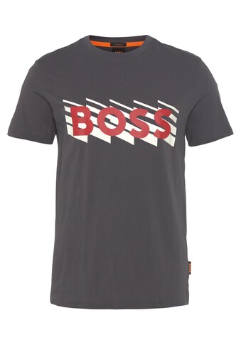 BOSS ORANGE T-Shirt »TeeBOSSRete 10204207 01«, mit BOSS ORANGE Markenlabel kaufen