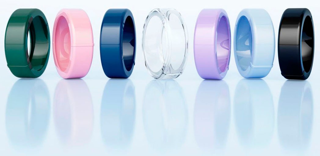 RingConn Schutz-Set »Protector - täglicher Schutz, ganz nach deinem Stil« Medizinisches Silikon, Gr.S für RingConn, Größe 6-8