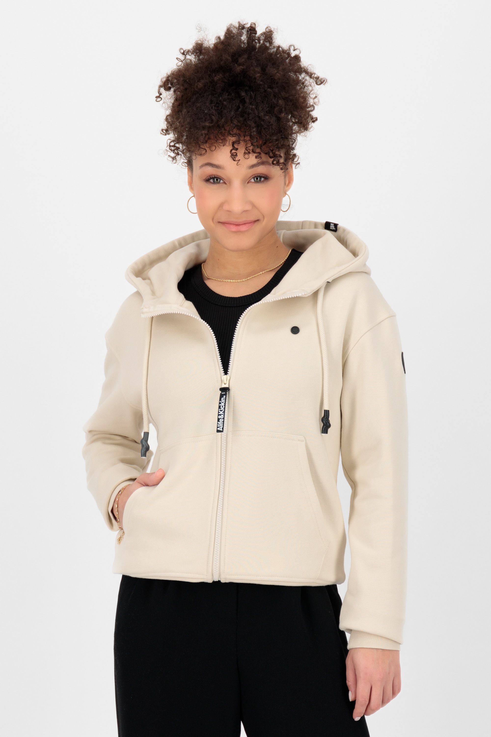 Alife & Kickin Kapuzensweatjacke »Damen TwiggyAK A«