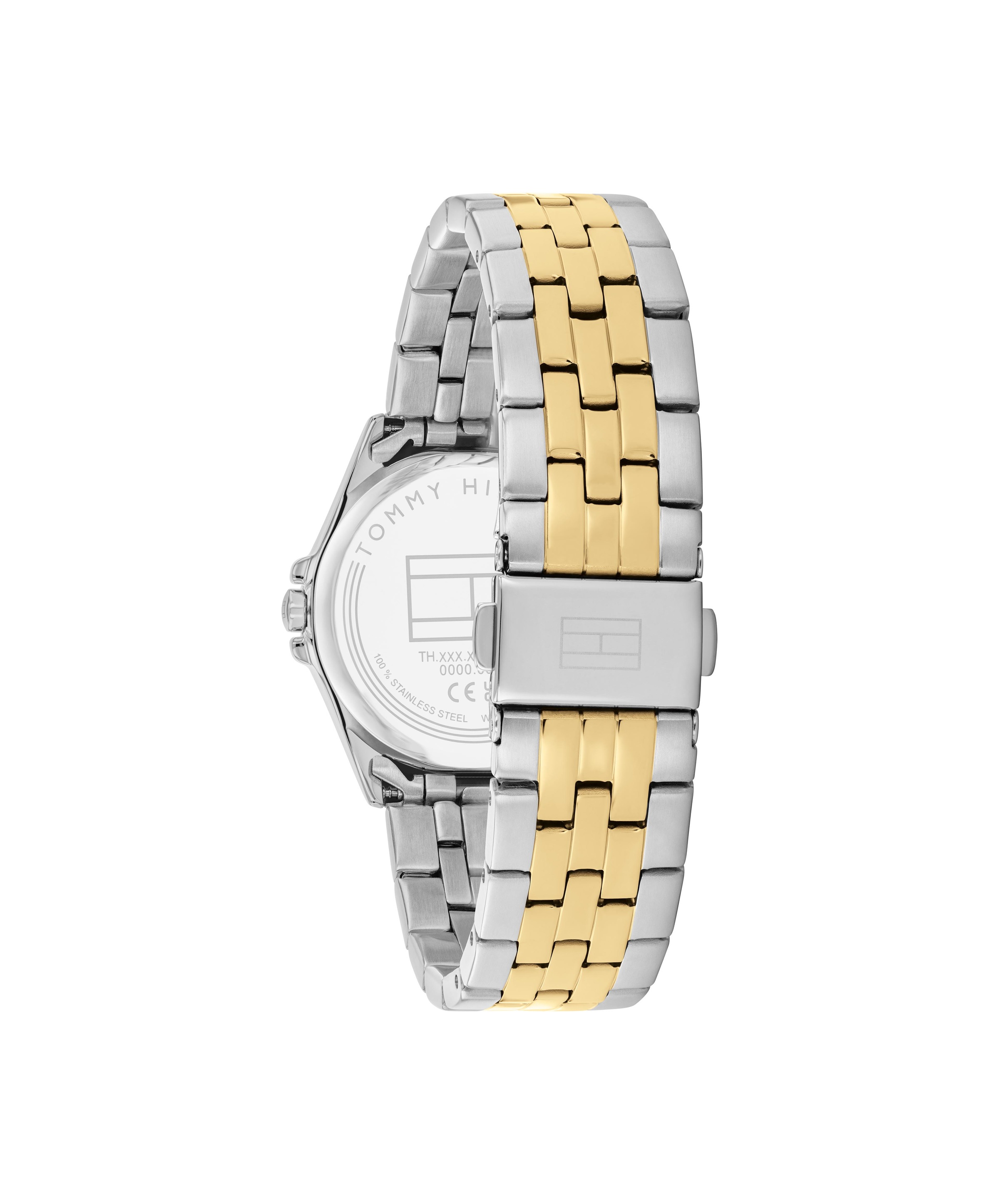 Quarzuhr TOMMY HILFIGER "JADE", edelstahlfarben, goldfarben, Armbanduhren, Damen, Quarzuhr, Armbanduhr, Damenuhr, Edelstahlarmband, analog 2