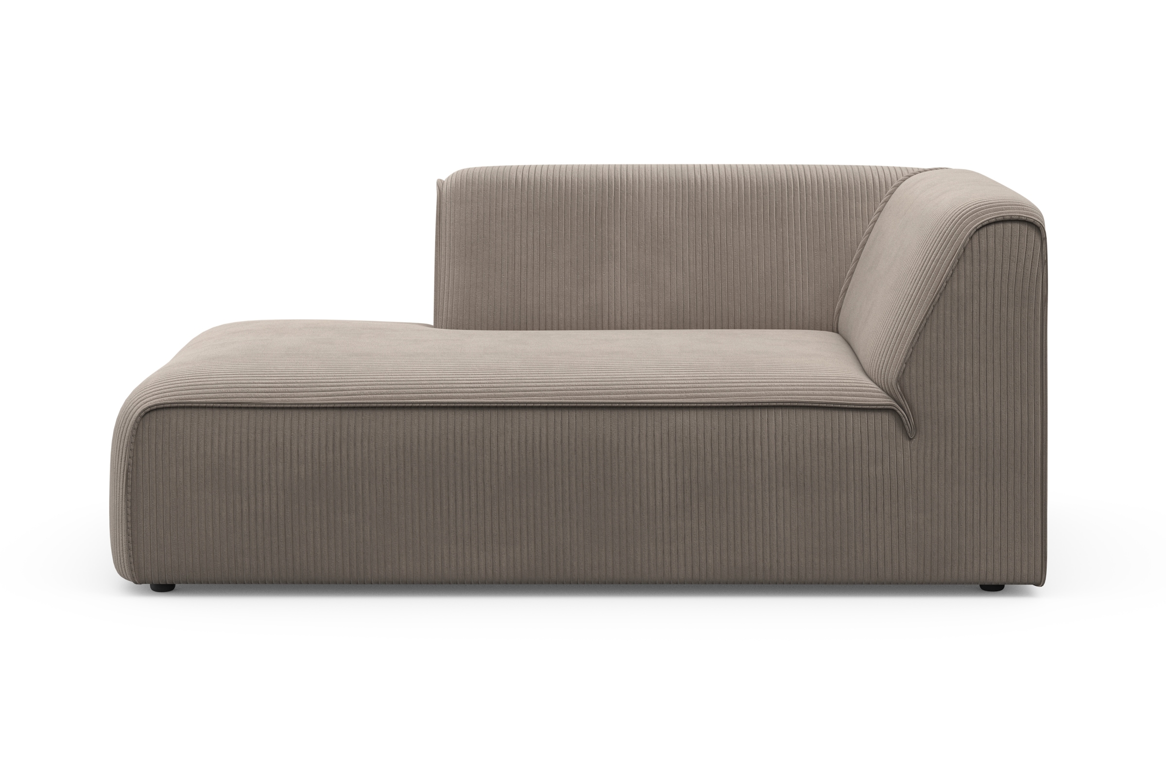 OTTO home Ottomane "Merid Chaiselongue, Maße B/T/H: 100/162/70 cm" als Modul oder separat verwendbar, für individuelle Zusammenstellung