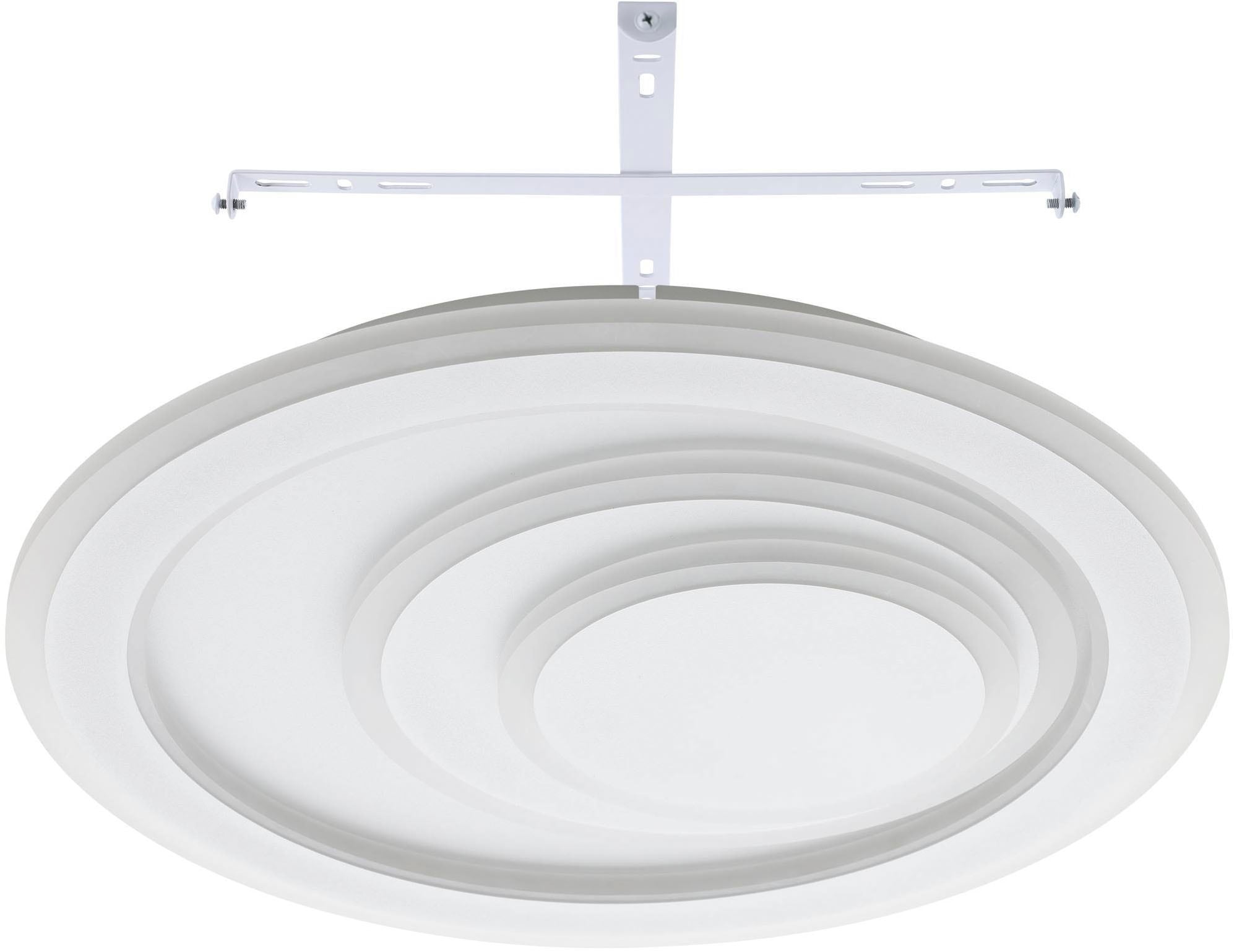 EGLO Deckenleuchte »Palagiano Deckenlampe, Deckenbeleuchtung, Kunststoff, Metall, Lampe« LED-Modul 1 Stk. Neutralweiß