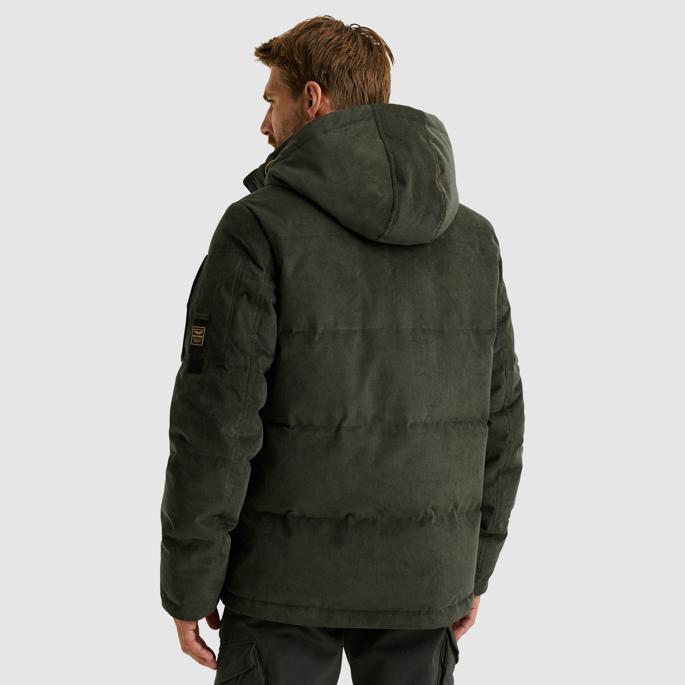 PME LEGEND Cordjacke »GOBBLER«, mit Kapuze, Ärmelabschluss mit Windstopper