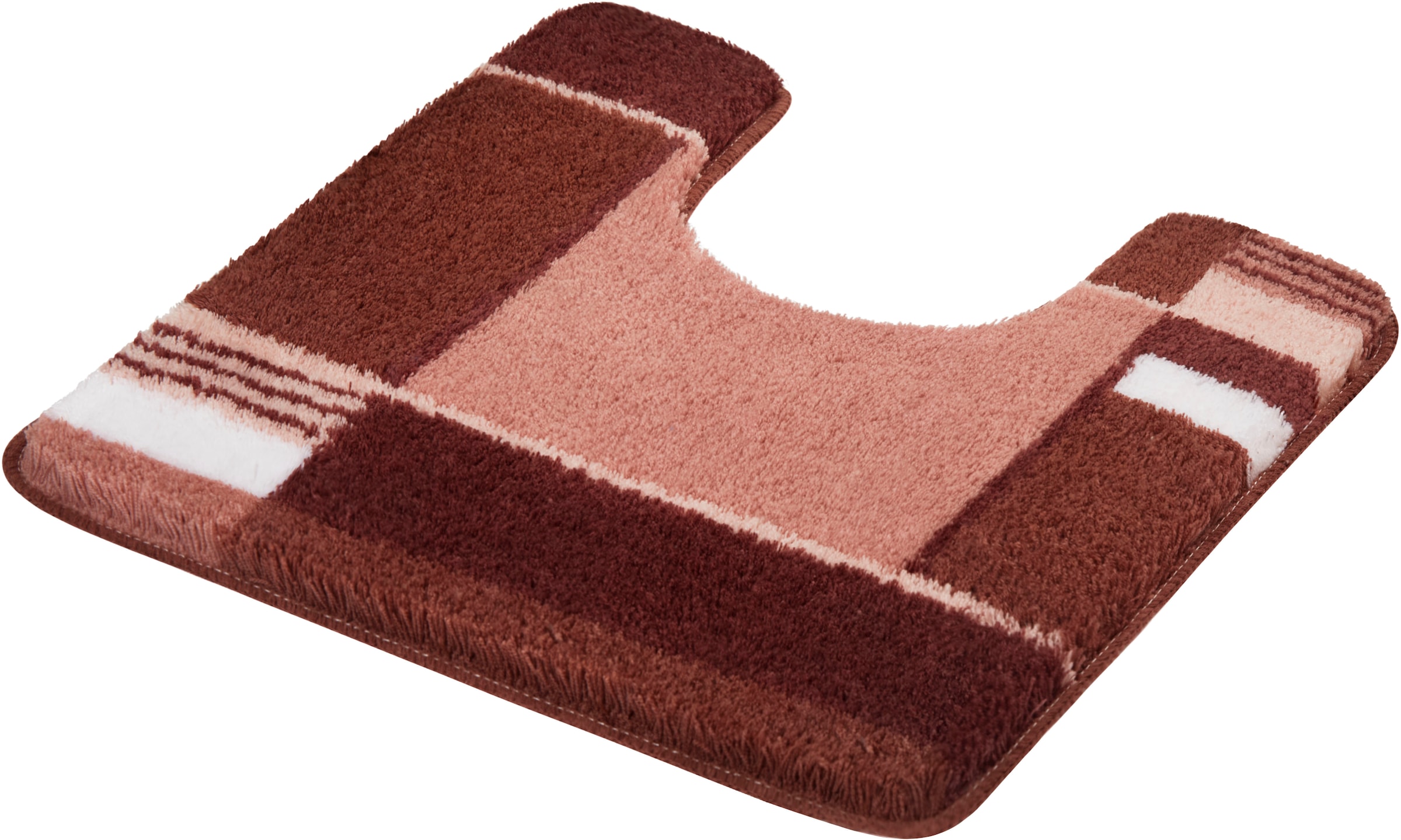 Kleine Wolke Badematte »Padova«, rutschhemmend beschichtet, fußbodenheizungsgeeignet, Badteppich, modernes Design, waschbar