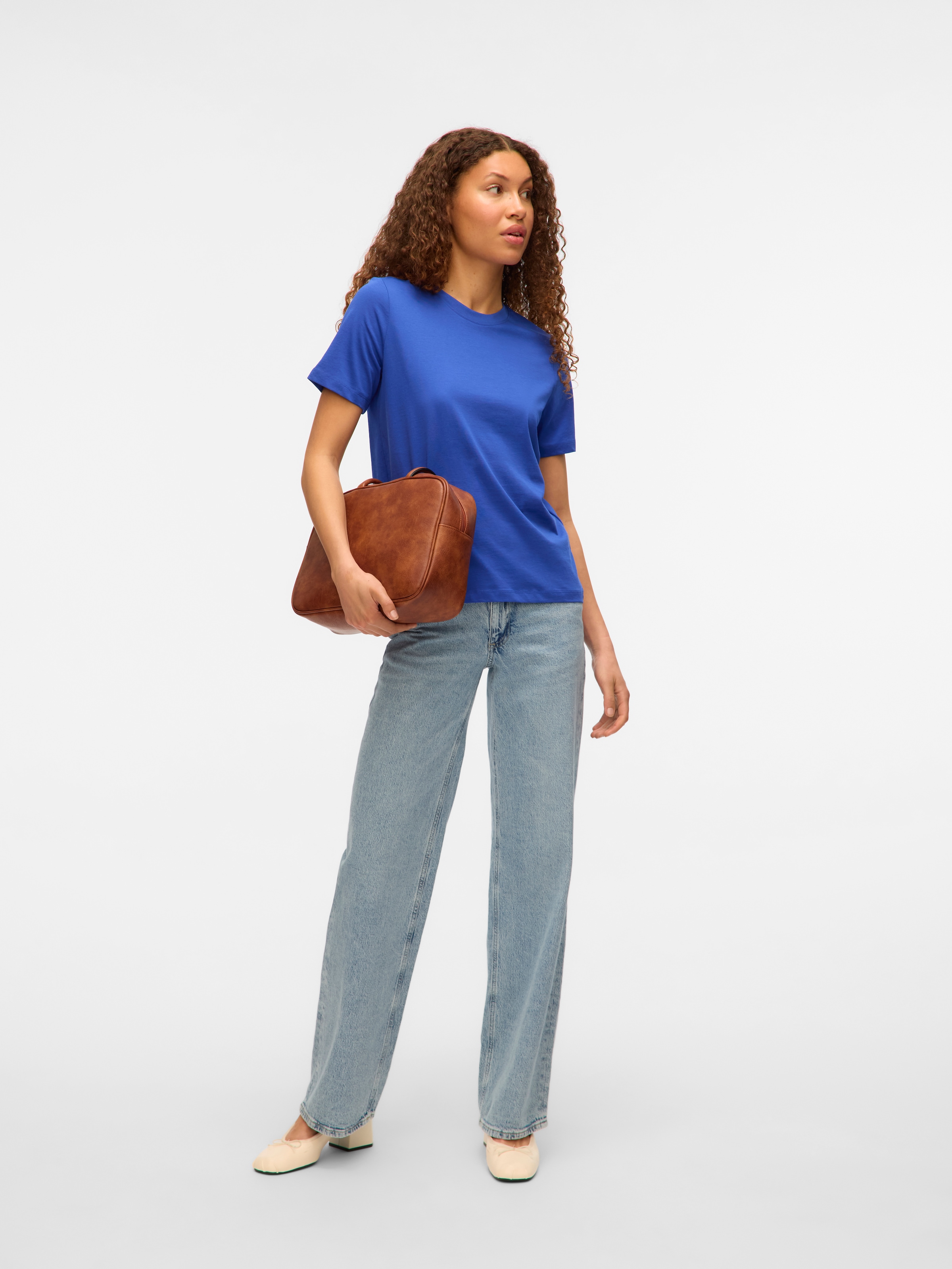 Vero Moda Kurzarmshirt »VMPAULINA SS T-SHIRT GA JRS NOOS«
