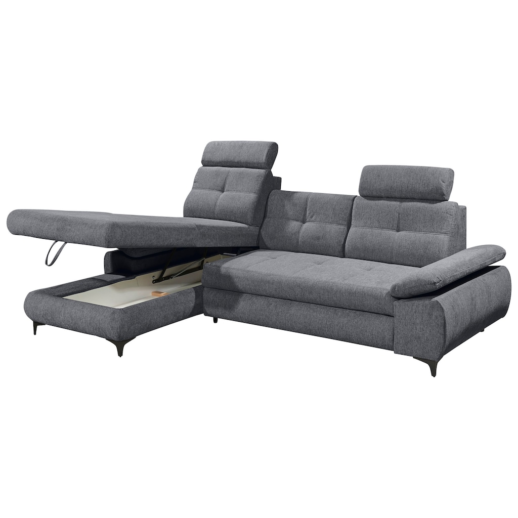 ED EXCITING DESIGN Ecksofa »Altona L-Form«, (2 St.)