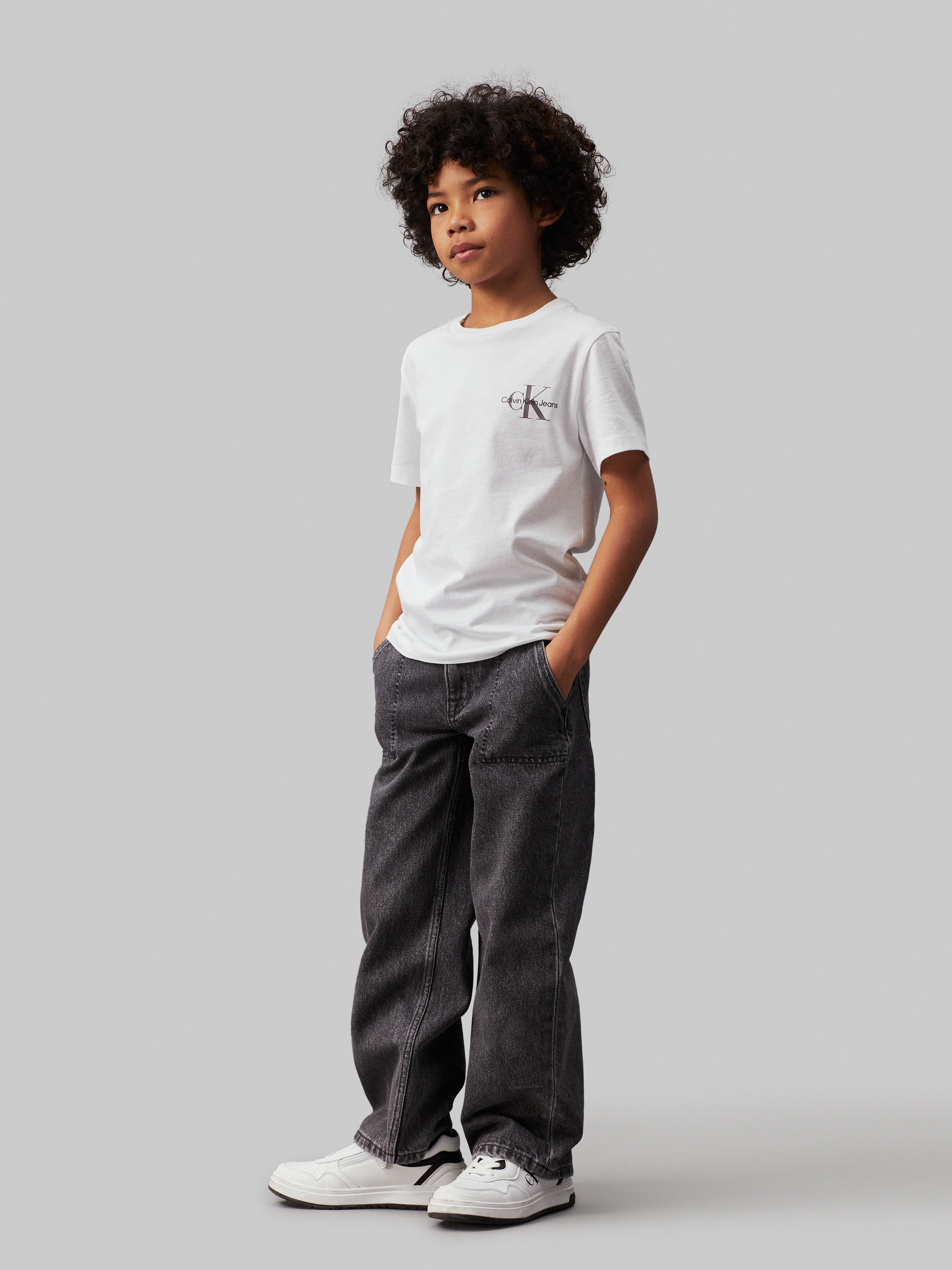 Calvin Klein Jeans T-Shirt »CHEST MONOGRAM T-SHIRT«, für Kinder bis 16 Jahre