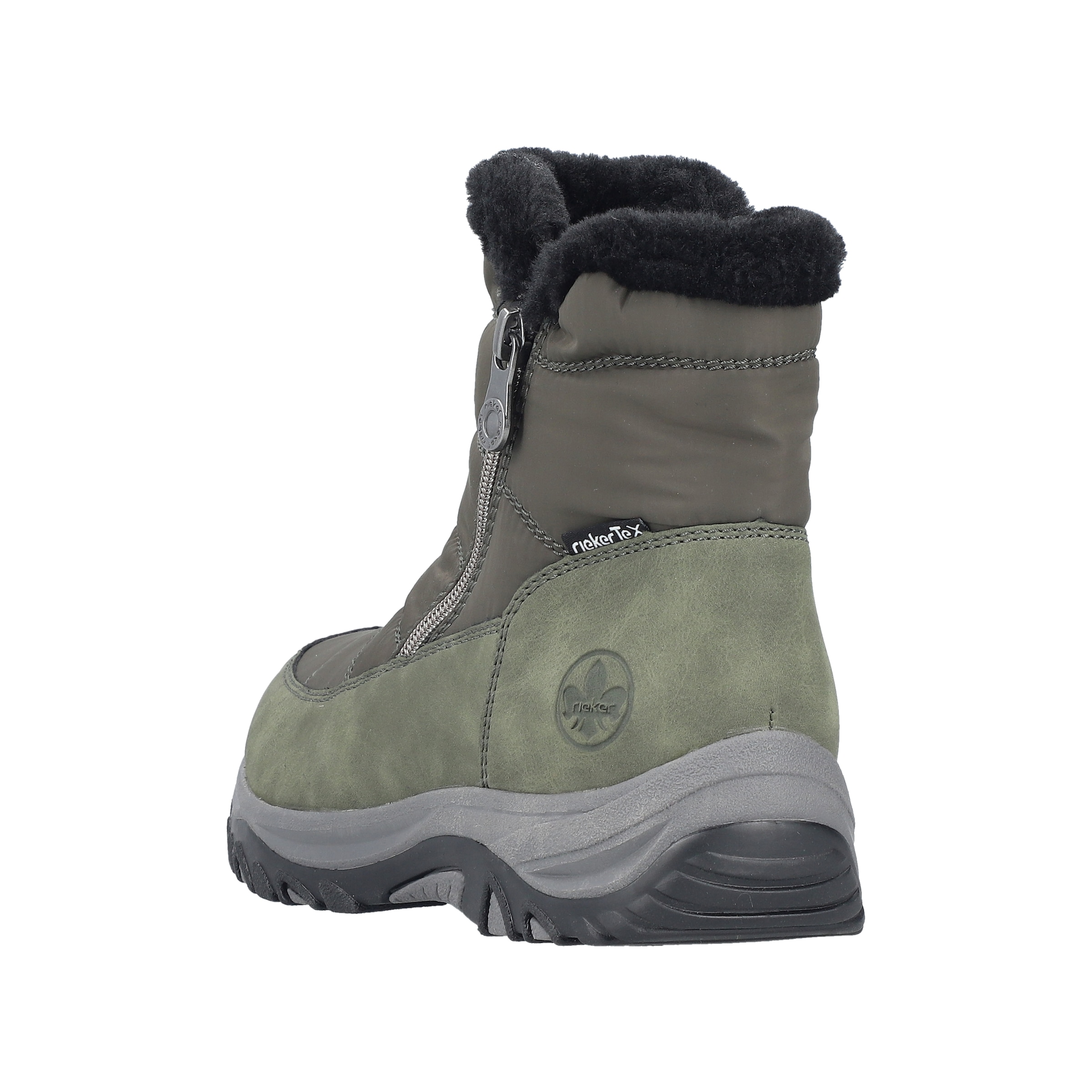 Rieker Winterboots  Winterstiefelette, Snowboots mit Reißverschlüsse und Warmfutter