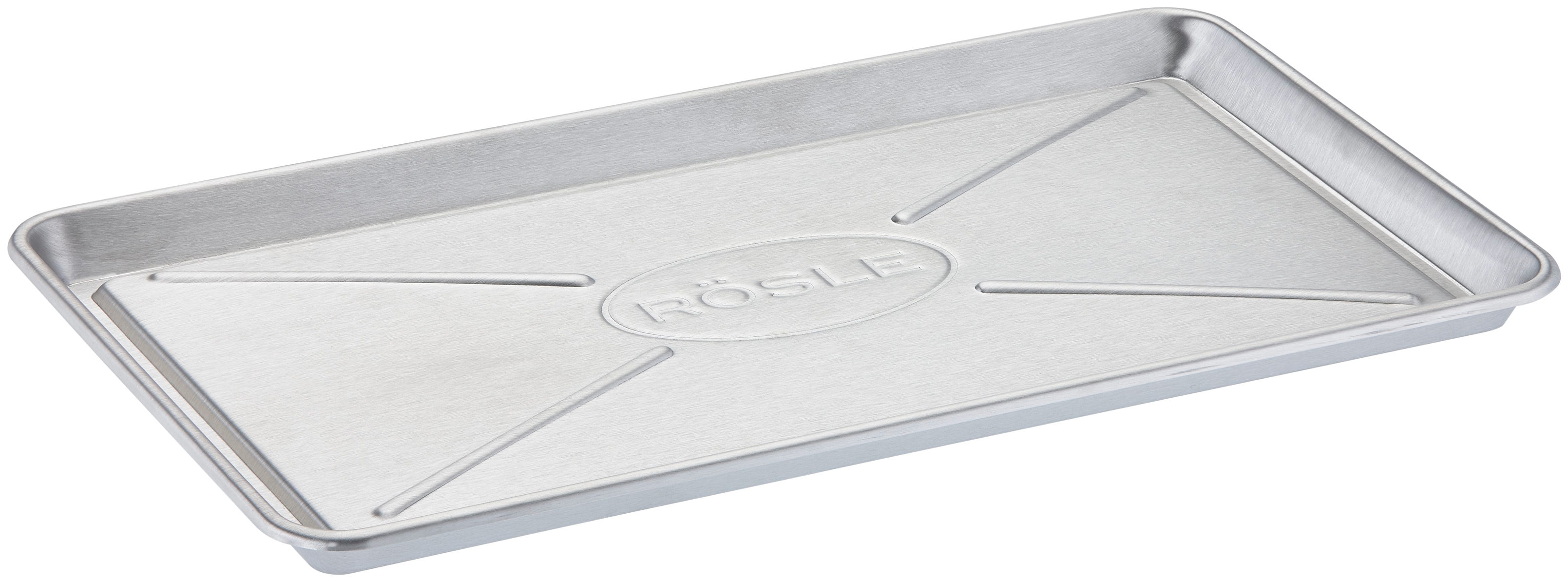 RÖSLE Grillschale "25221" Edelstahl 1 Stk. tlg. Edelstahlschale für Gas- und Kohlegrills, spülmaschinengeeignet